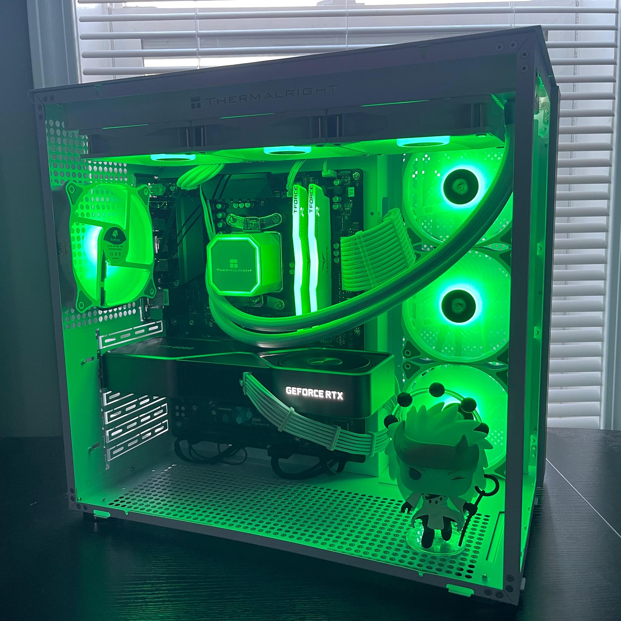 ⚪Naruto Madara⚫ 🌊Liquid Cooled🌊 RTX 3080 | Ryzen 7 5800X | 1TB NVME | 32GB RAM