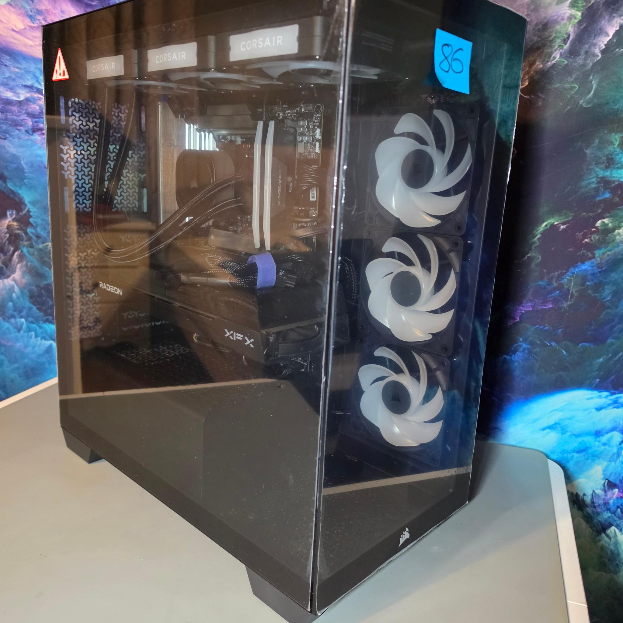 XFX RX 9070 XT 16gb + Ryzen 9800x3d PC Build #86