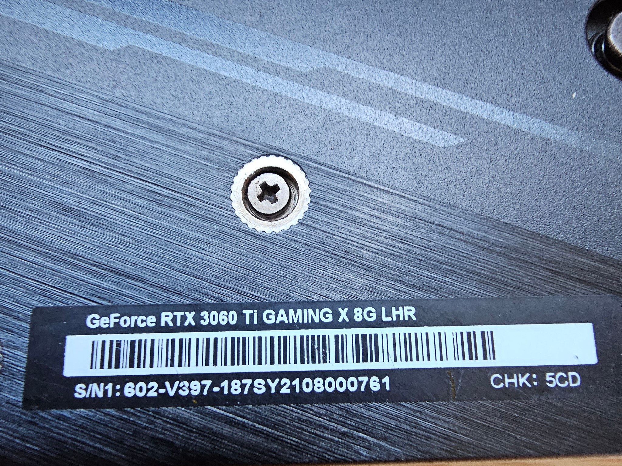 MSI GeForce RTX 3060 Ti GAMING X