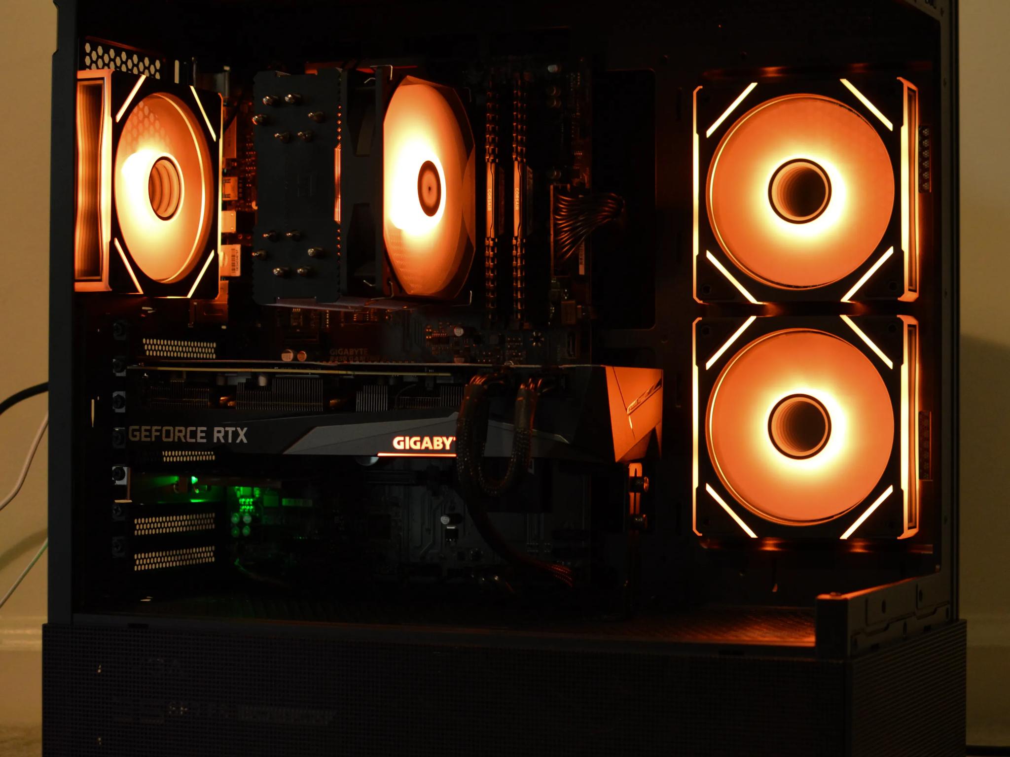 Infinity Mirror Gaming PC • RTX 3060 Ti • Ryzen 5 3600