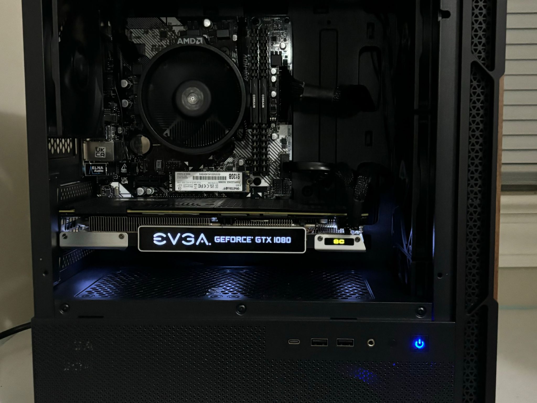 GTX 1080 | Ryzen 5 | 32GB RAM | NVMe