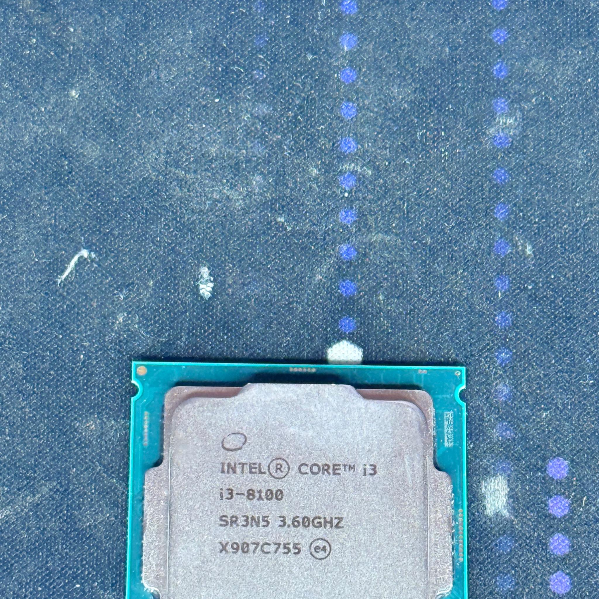 Used Good Core i3 8100
