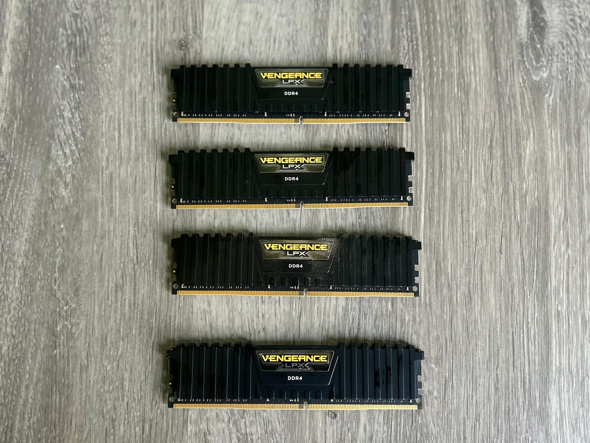 Corsair vengeance LPX 64gb (4x16) DDR4 ram