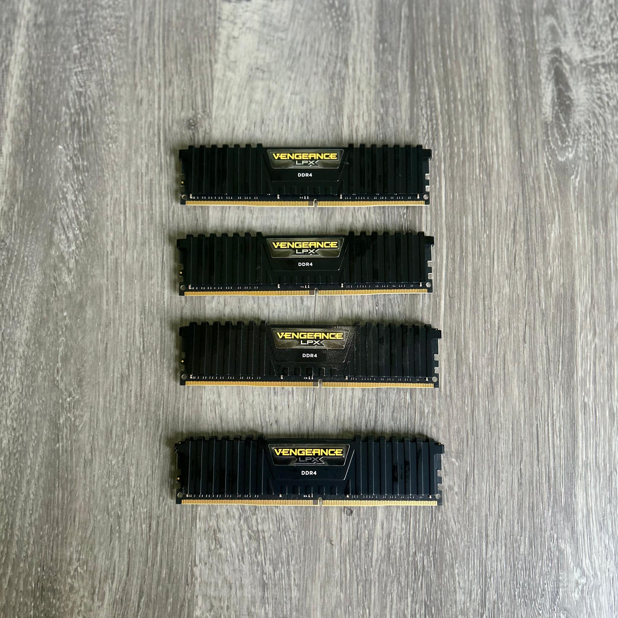 Corsair vengeance LPX 64gb (4x16) DDR4 ram