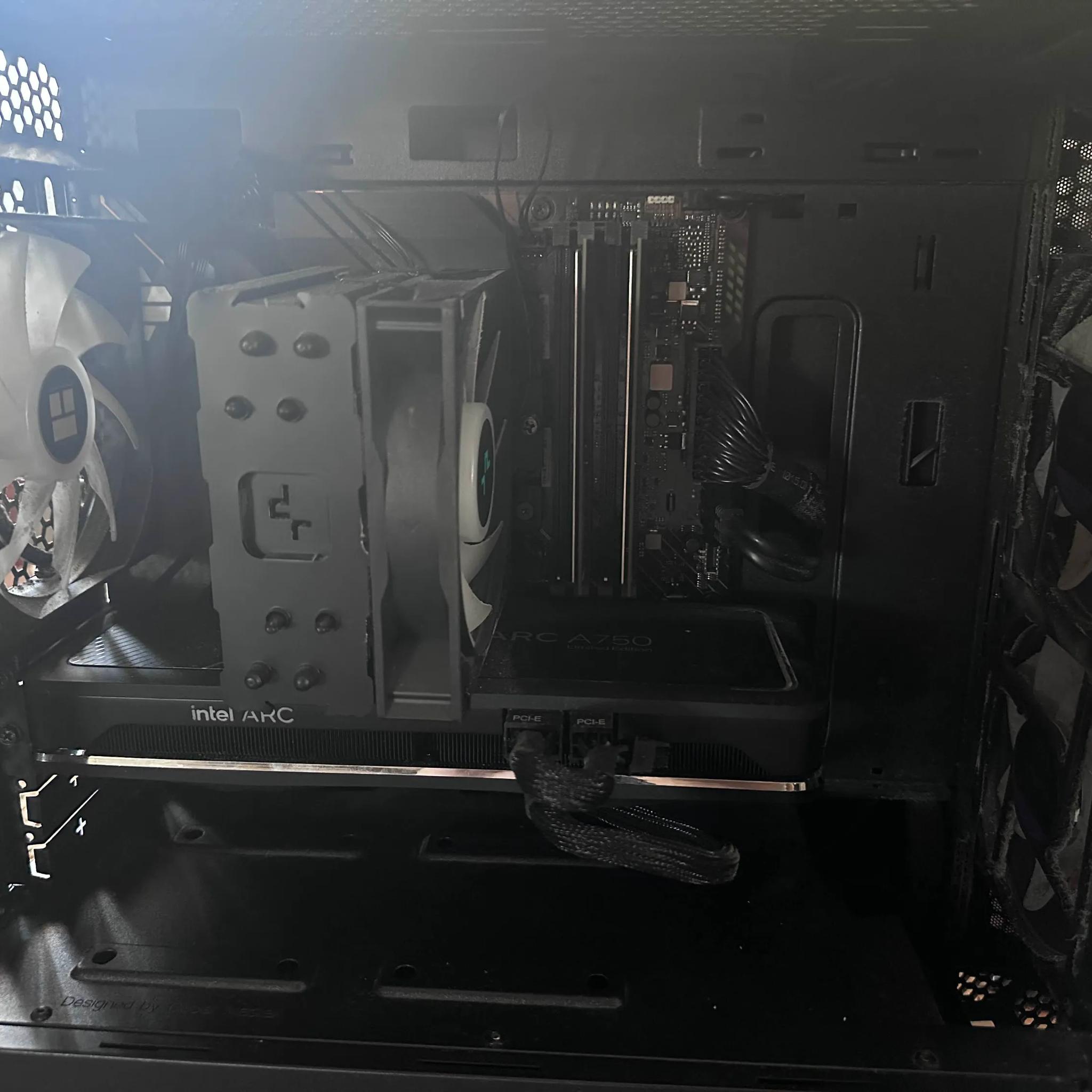 Custom 1080p High Performance Gaming PC (Arc A750 with i7-11700k & 16gb RAM)