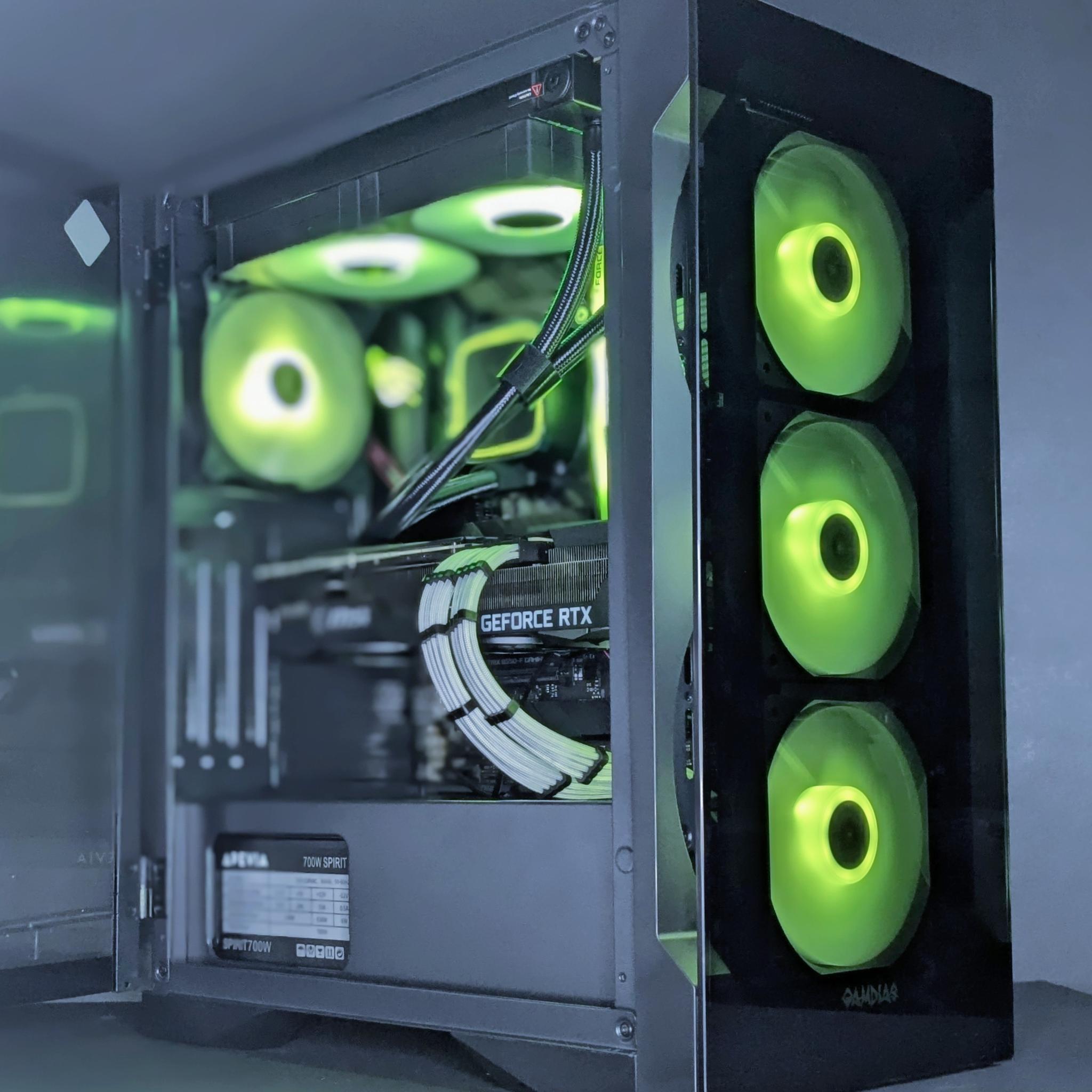 Liquid Cooled🧊💧| RTX3070TI | Ryzen 5@4.2GHz | 1TB NVMe M.2 SSD | Windows 11 Pro(Activated)