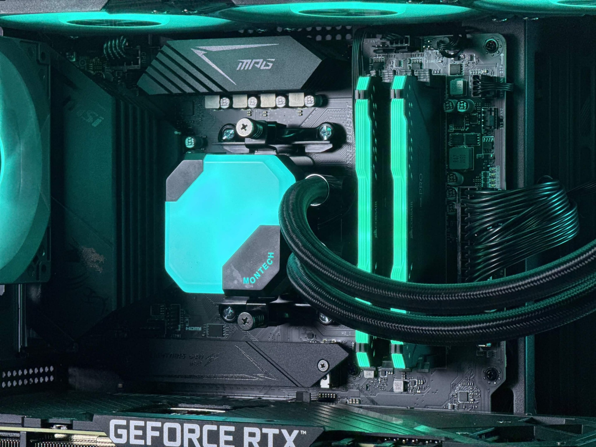 The Showoff 1440P Gaming PC | RTX 3080 | Ryzen 7 | 32 Gb Ram | 1 TB SSD | WIFI/BT | 1080P Killer