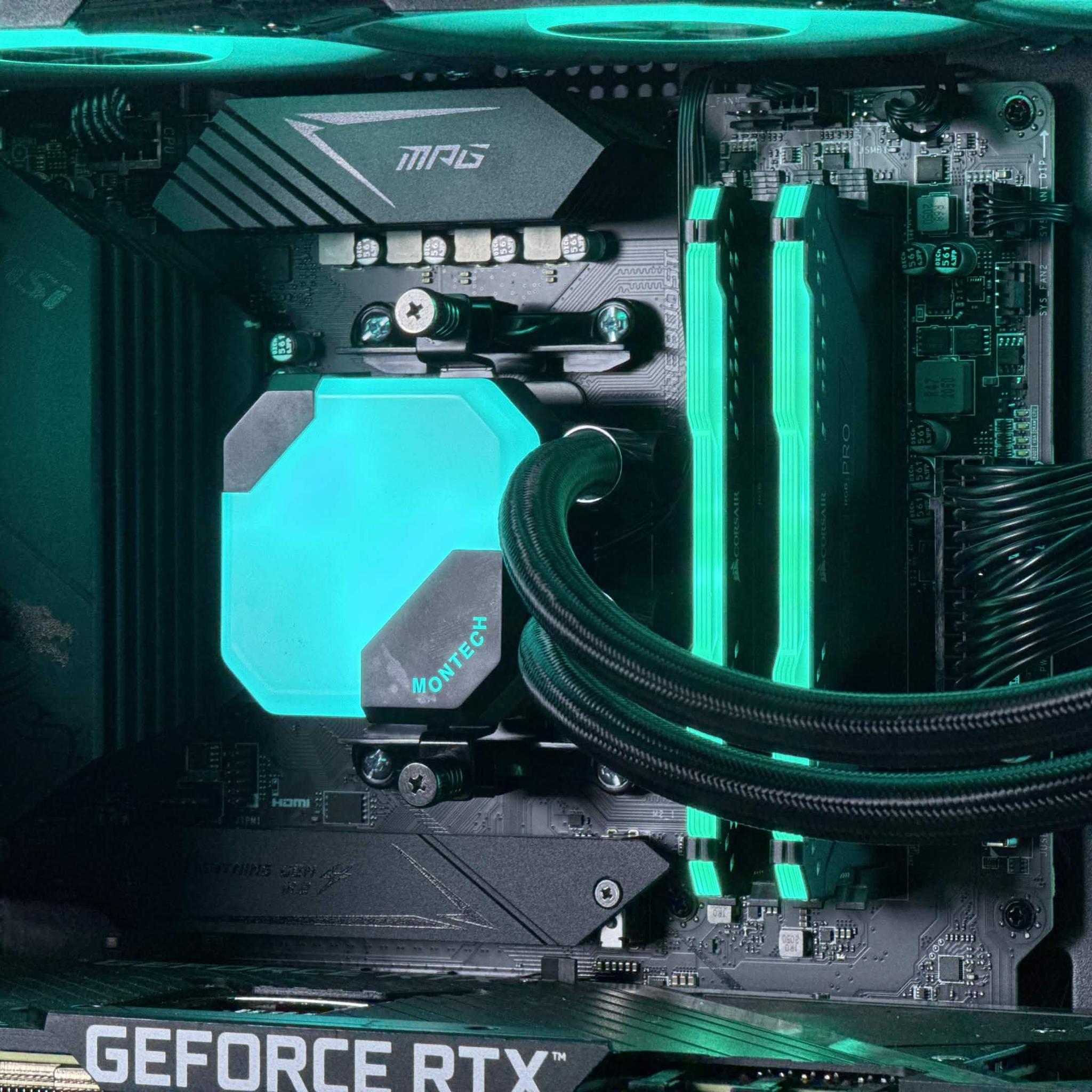 The Showoff 1440P Gaming PC | RTX 3080 | Ryzen 7 | 32 Gb Ram | 1 TB SSD | WIFI/BT | 1080P Killer