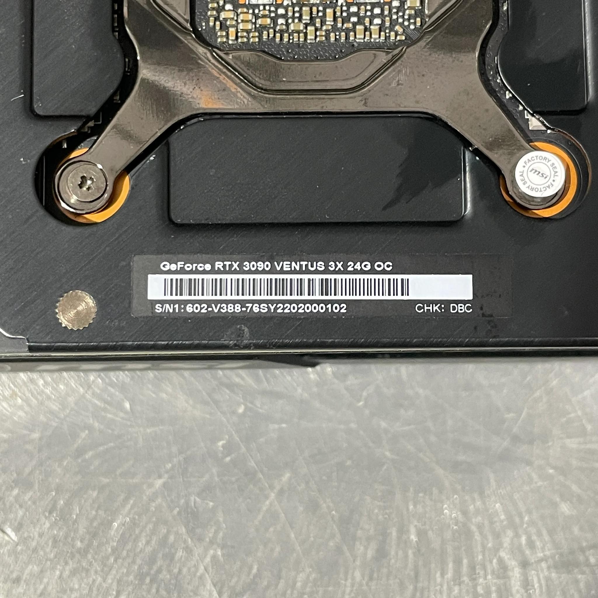 MSI Ventus 3X RTX 3090 24GB