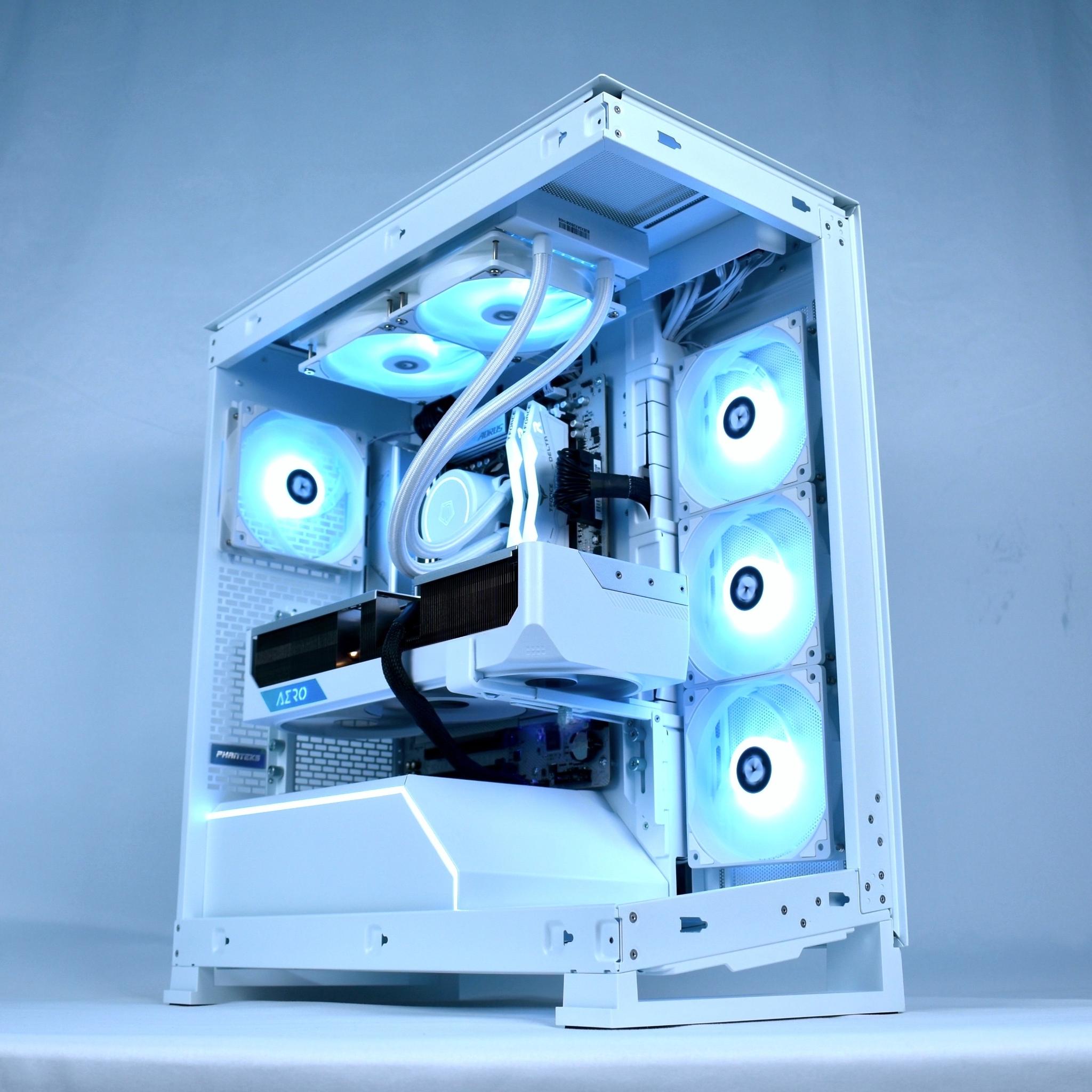 ⚡️GODLIKE⚡️ 1440p/4K Gaming/Streaming PC | Ryzen 7 9800X3D, AMD RX 9070 XT, 2TB SSD, 32GB DDR5 | W