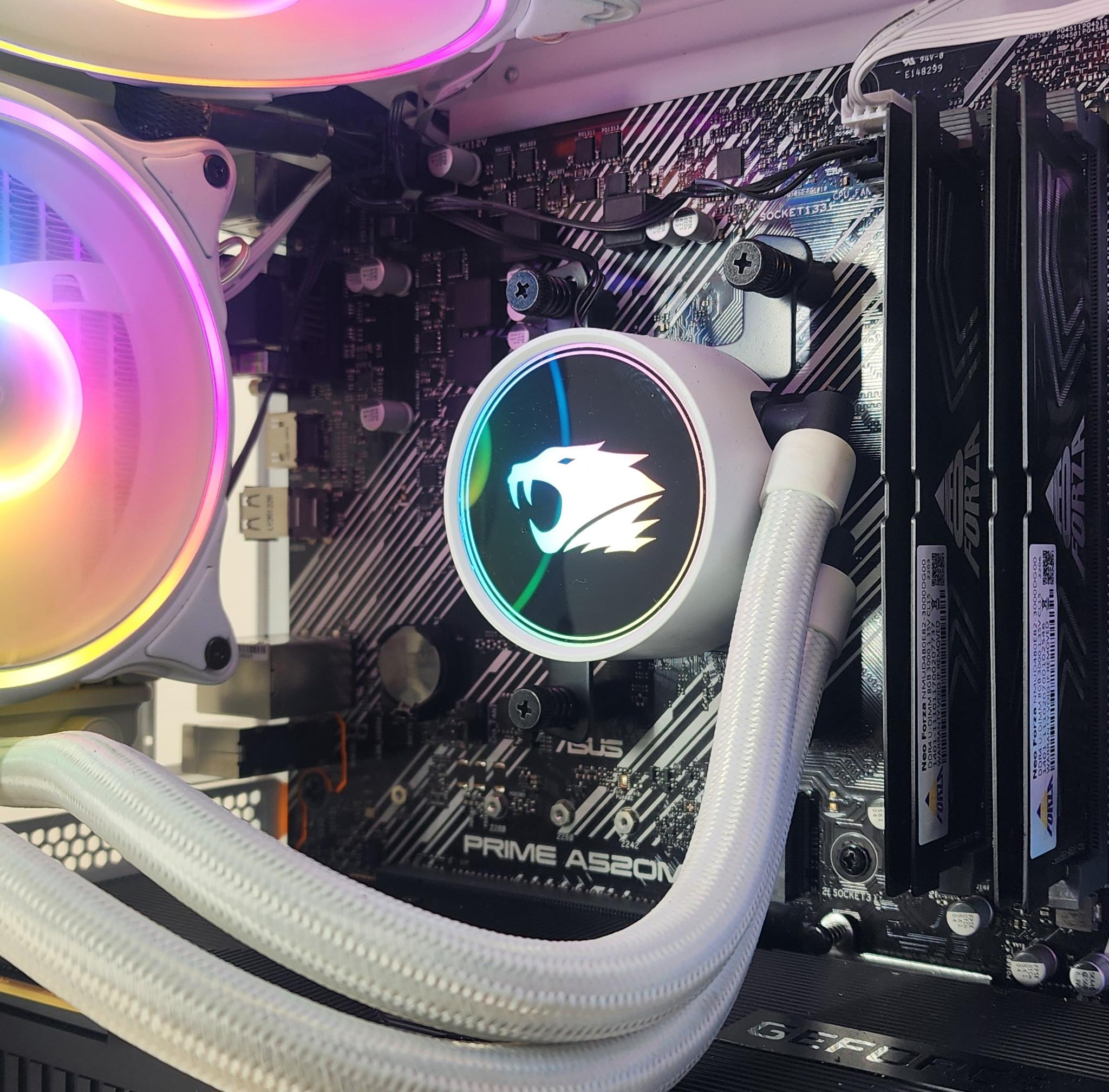 Gaming PC Ryzen 7 5700  16GB RAM 1TB SSD RTX 2070 SUPER 8GB Windows 11 Computer