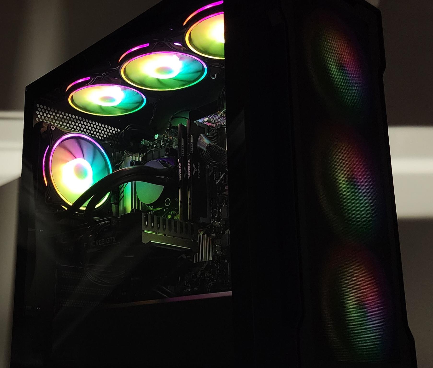 Gaming PC i5-14400F 16GB RAM 1TB SSD GTX 1660 Ti 6GB Windows 11 Computer