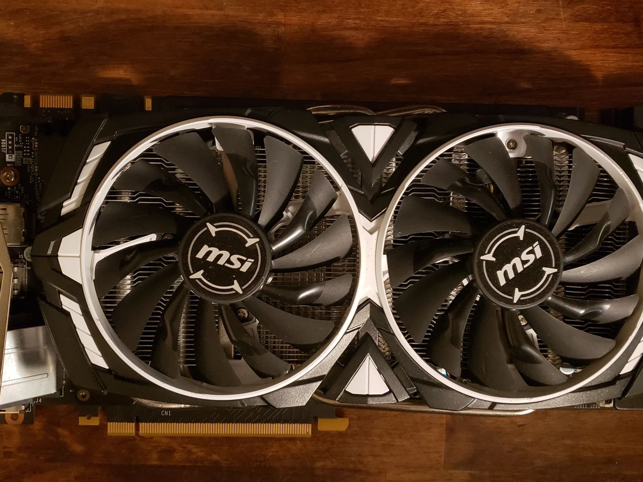 MSi GTX 1070 Armor 8G OC graphics card