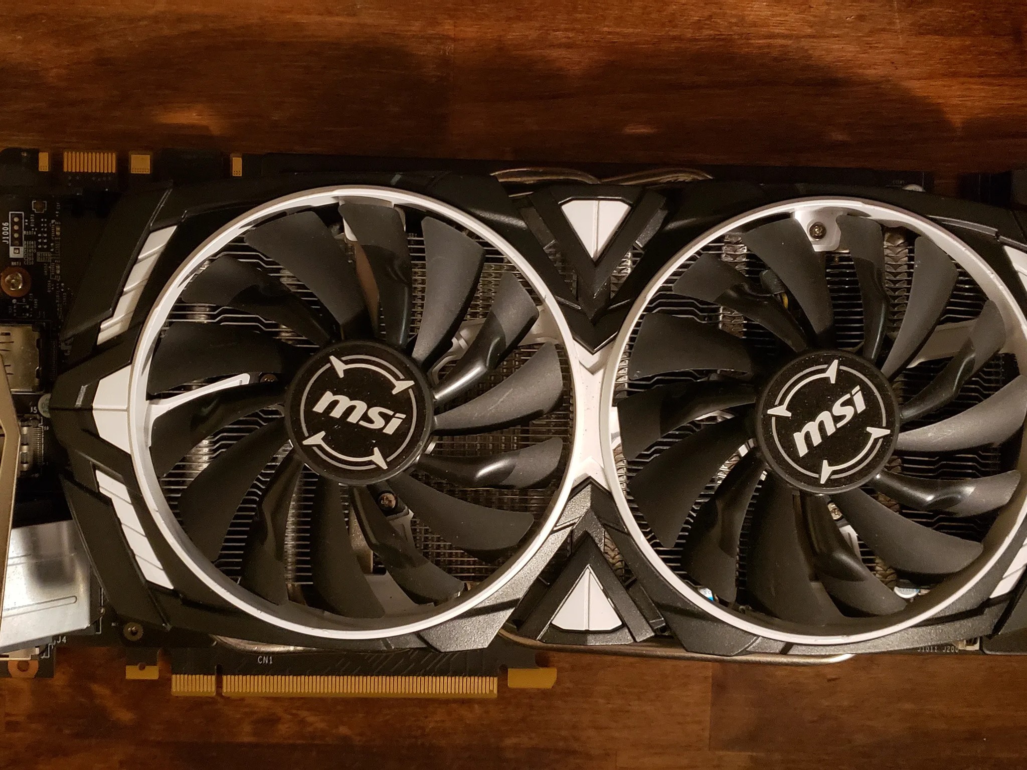MSi GTX 1070 Armor 8G OC graphics card