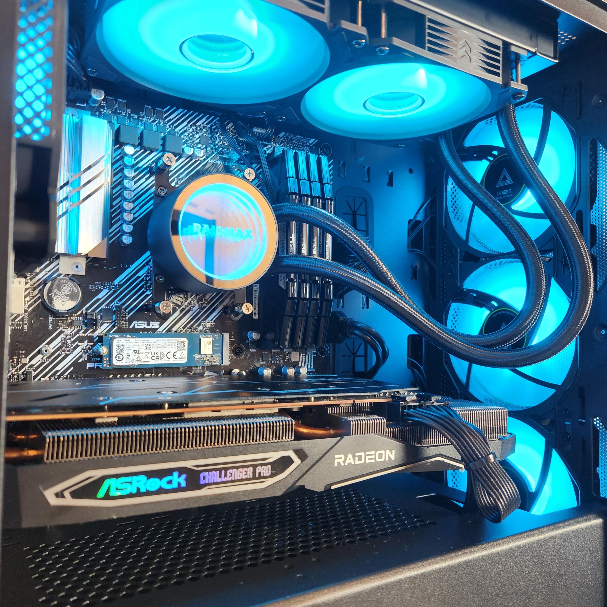🎮1440P Gaming PC | RX 6700 XT 12GB | Ryzen 7 5700X 8 CORES | 32GB RAM | 1TB NVMe SSD | Free Shipping
