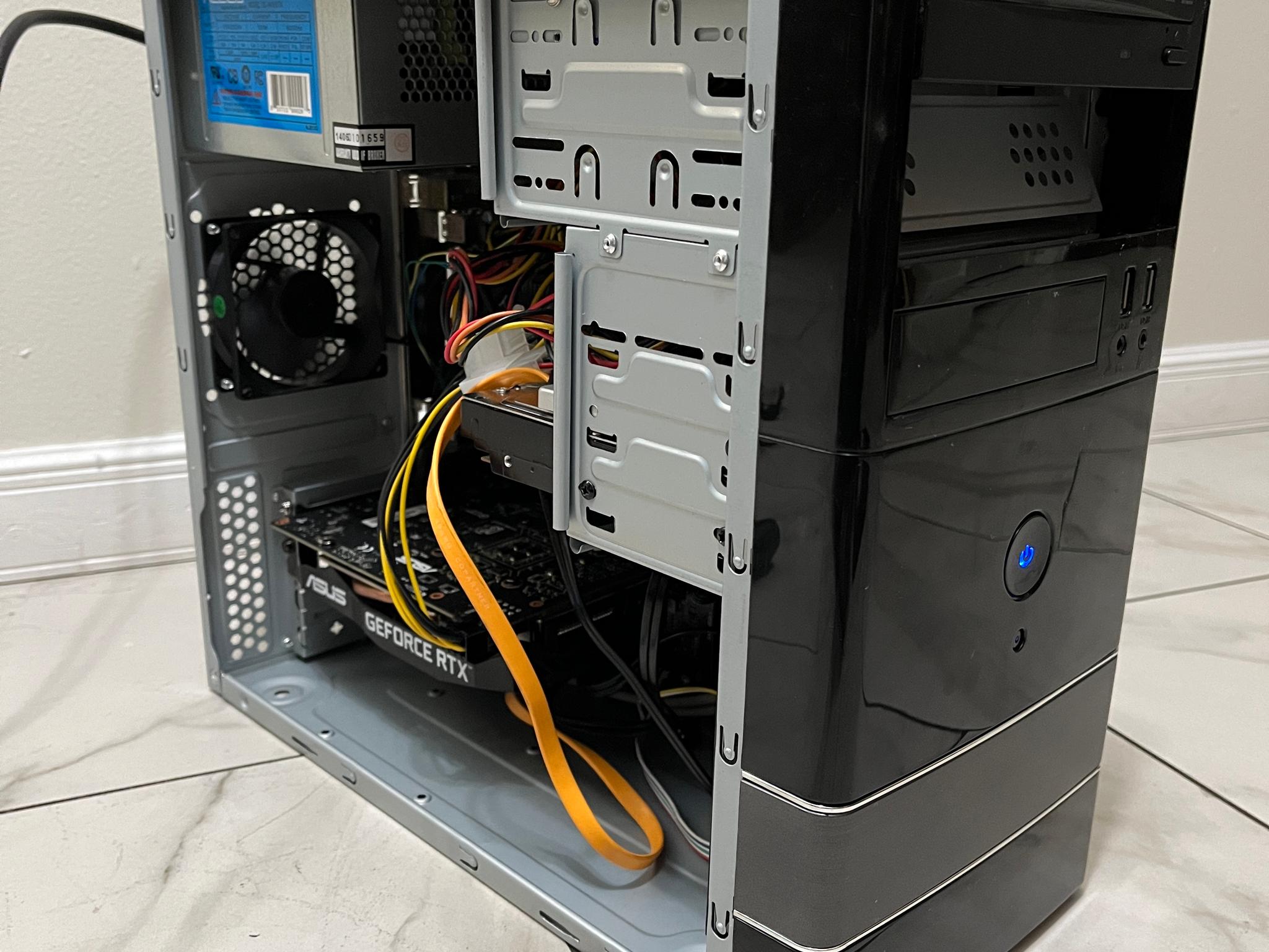 NVIDIA RTX 2060, Intel Core i5-6600, 16GB RAM, 1.2 TB Storage - Sleeper Gaming PC w/ Wi-Fi & BT