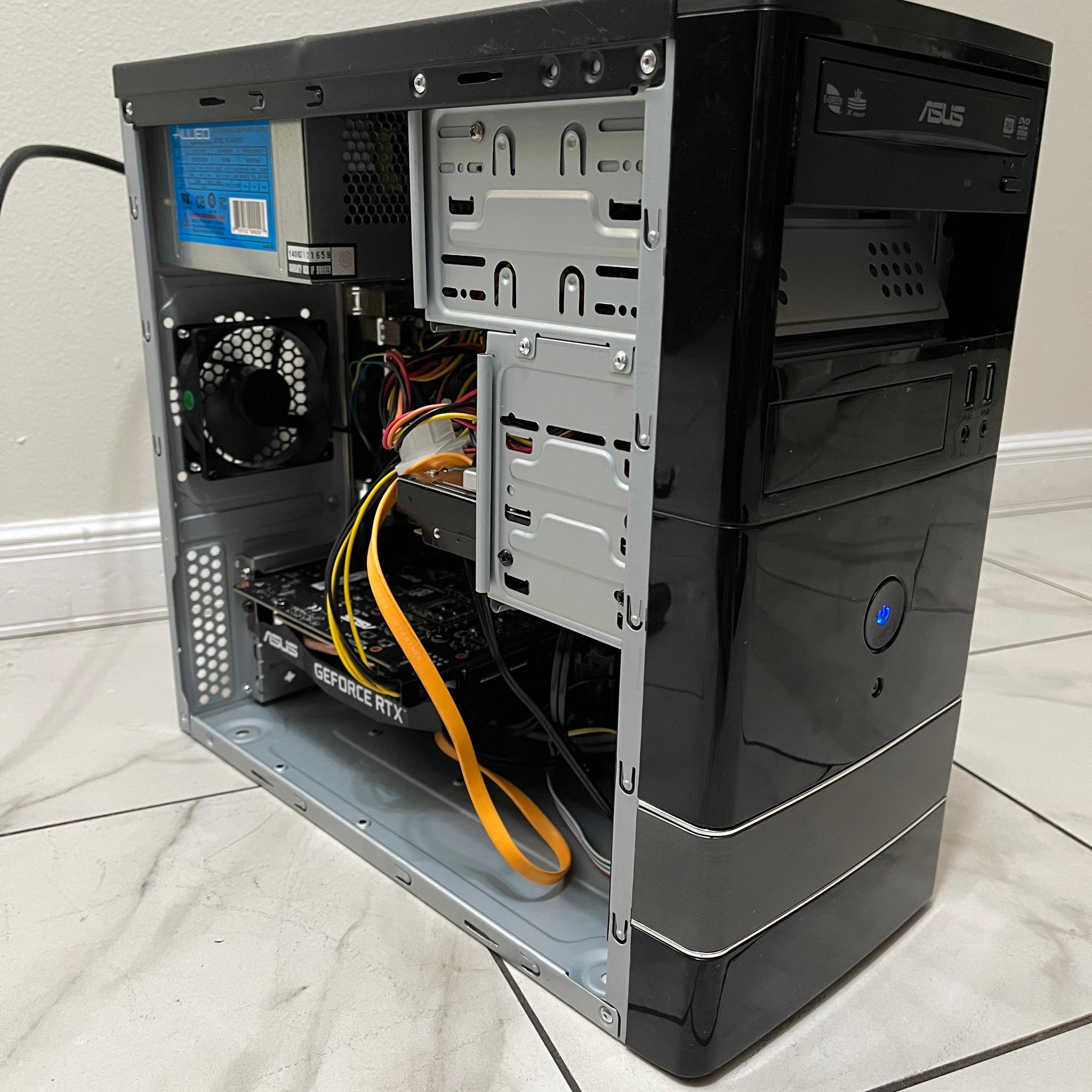 NVIDIA RTX 2060, Intel Core i5-6600, 16GB RAM, 1.2 TB Storage - Sleeper Gaming PC w/ Wi-Fi & BT