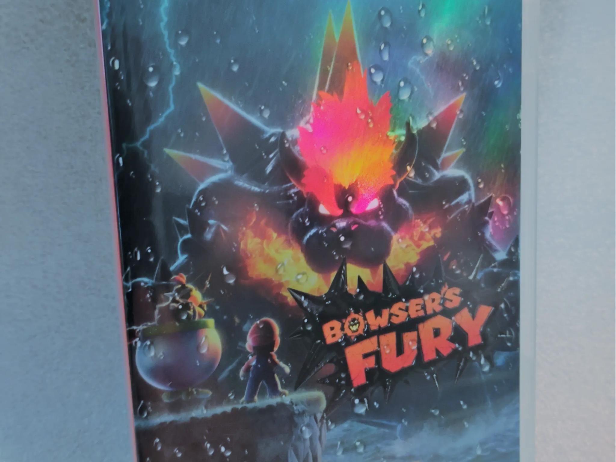 Rare Nintendo Fanart * Cover + Instruction Booklet Bowser's Fury Mario 3D World with Switch Games
