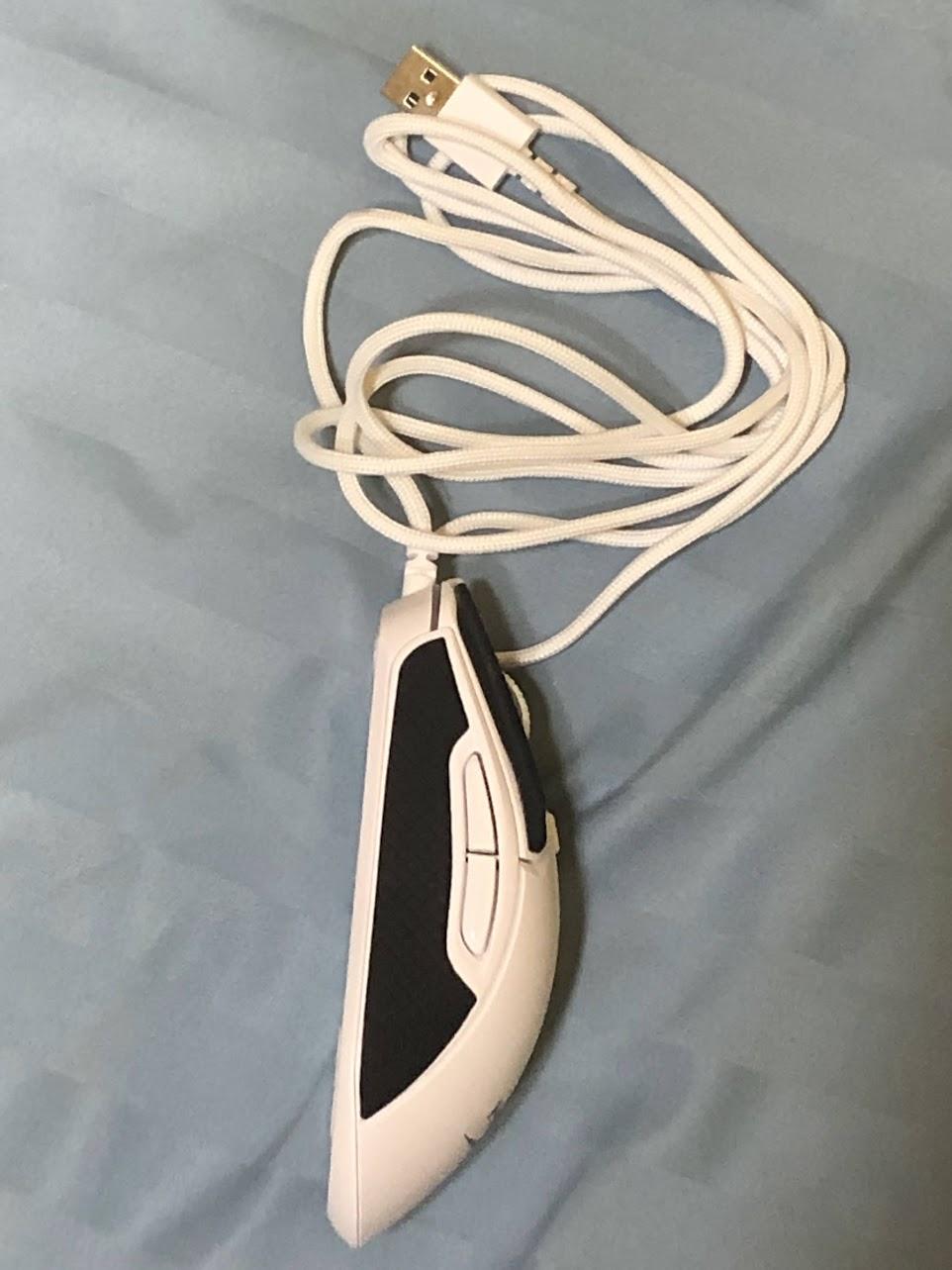 Used HyperX Pulsefire Haste 2 Wired White Mouse