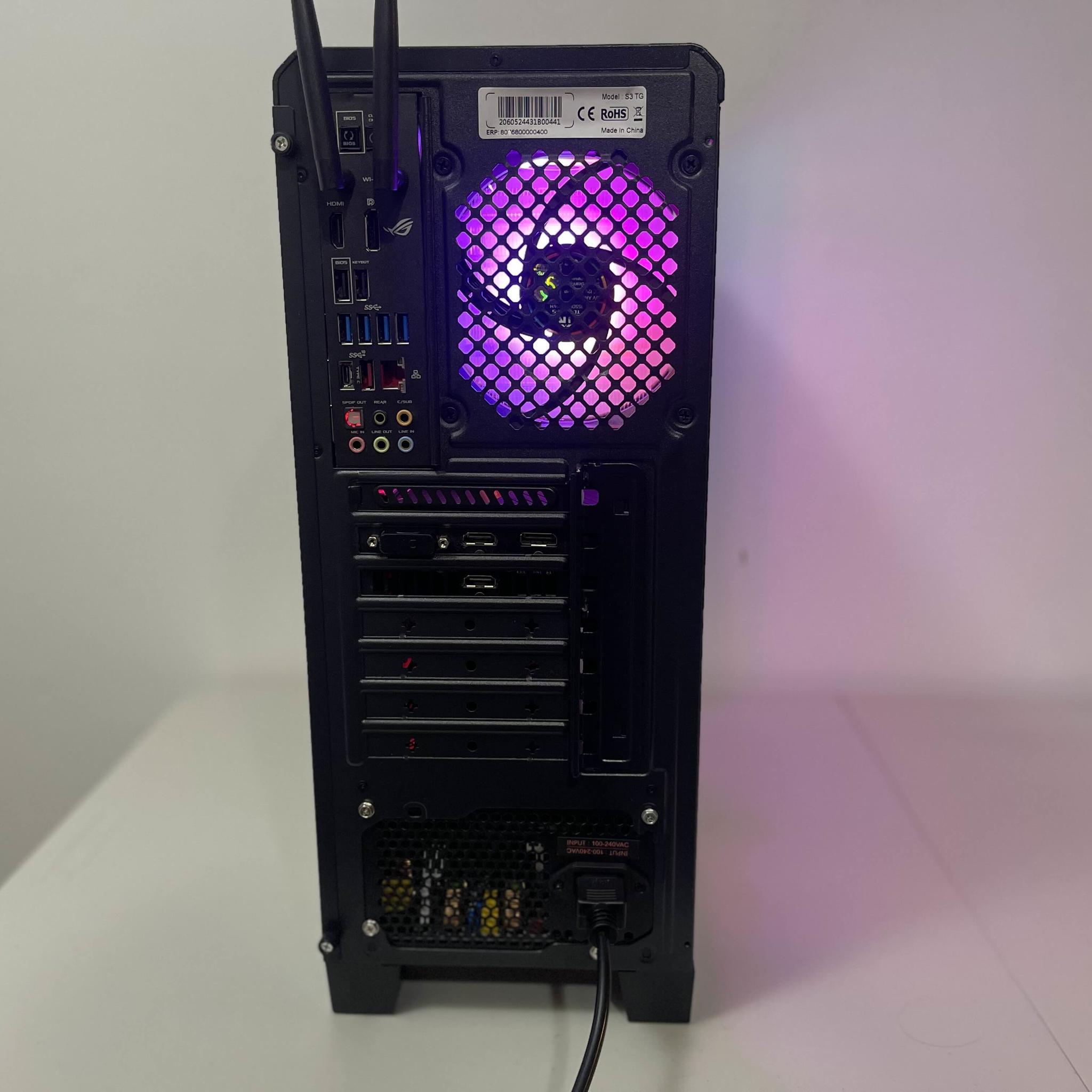 BUDGET STARTER GAMING PC RTX 2060 i7 8086k 16GB RAM 1TB SSD