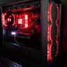 🖤🔥 Fiery Blackout MicroATX • Arc B550 LE• Benchmark-Tuned & Silent