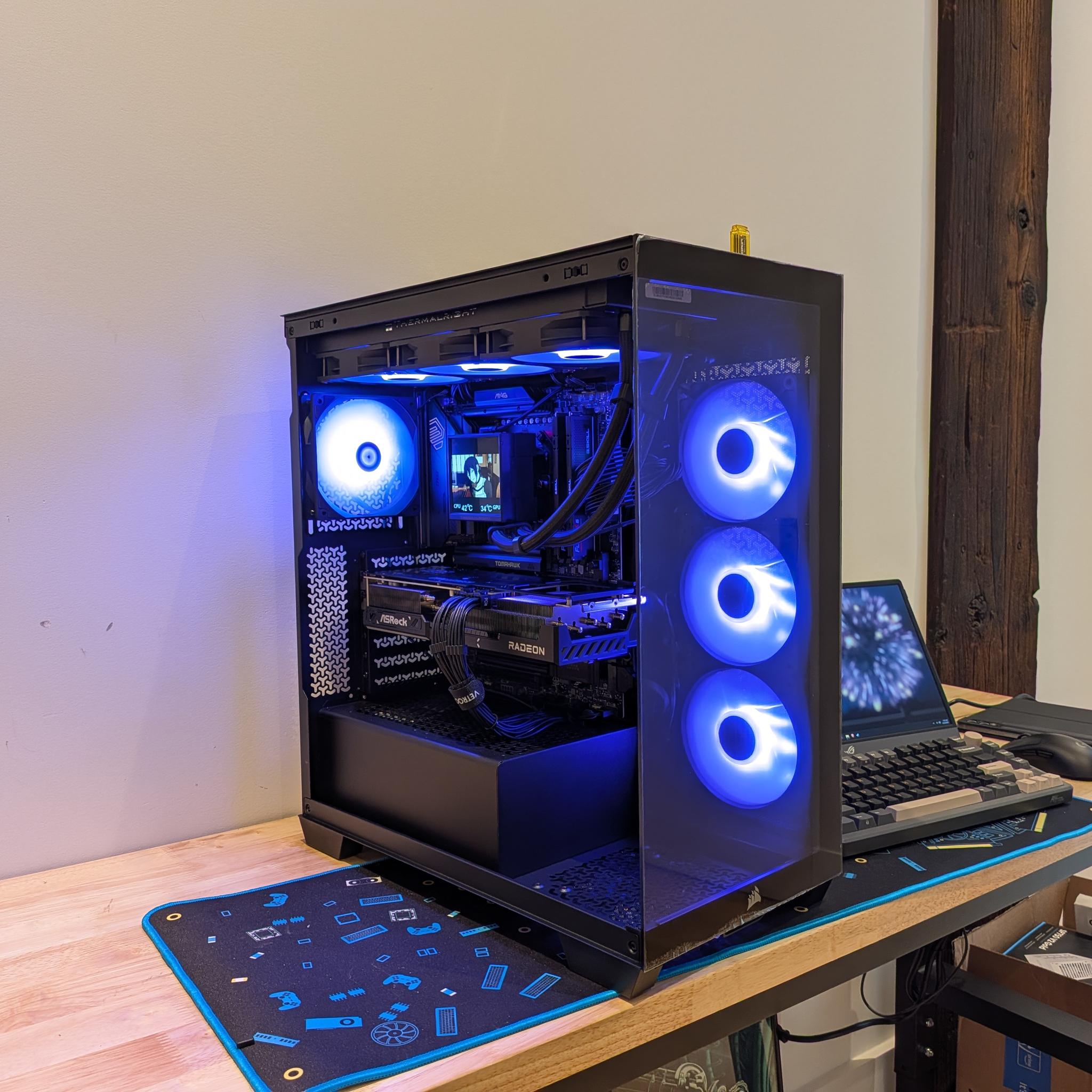 4K Centurion - RX 9070 XT, Ryzen 7 9800X3D, 64 GB DDR5 RAM, 2 TB Gen 4 NVME, Liquid Cooled, RGB