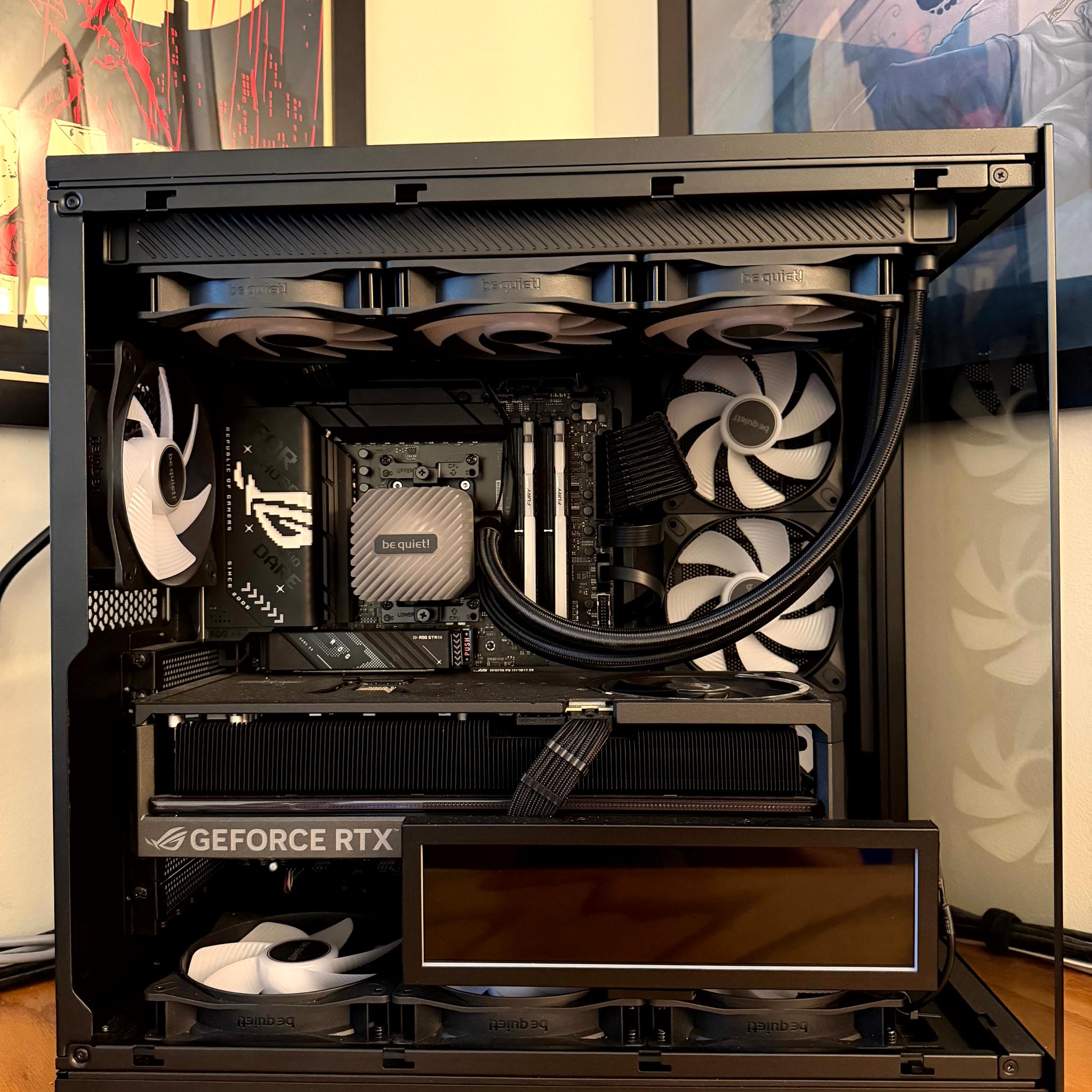 Asus ASTRAL RTX 5080 | Ryzen 7 9850x3d | 2 TB Gen 5 NVME | 64GB @6400 MT/sec | 1200W Platinum PSU