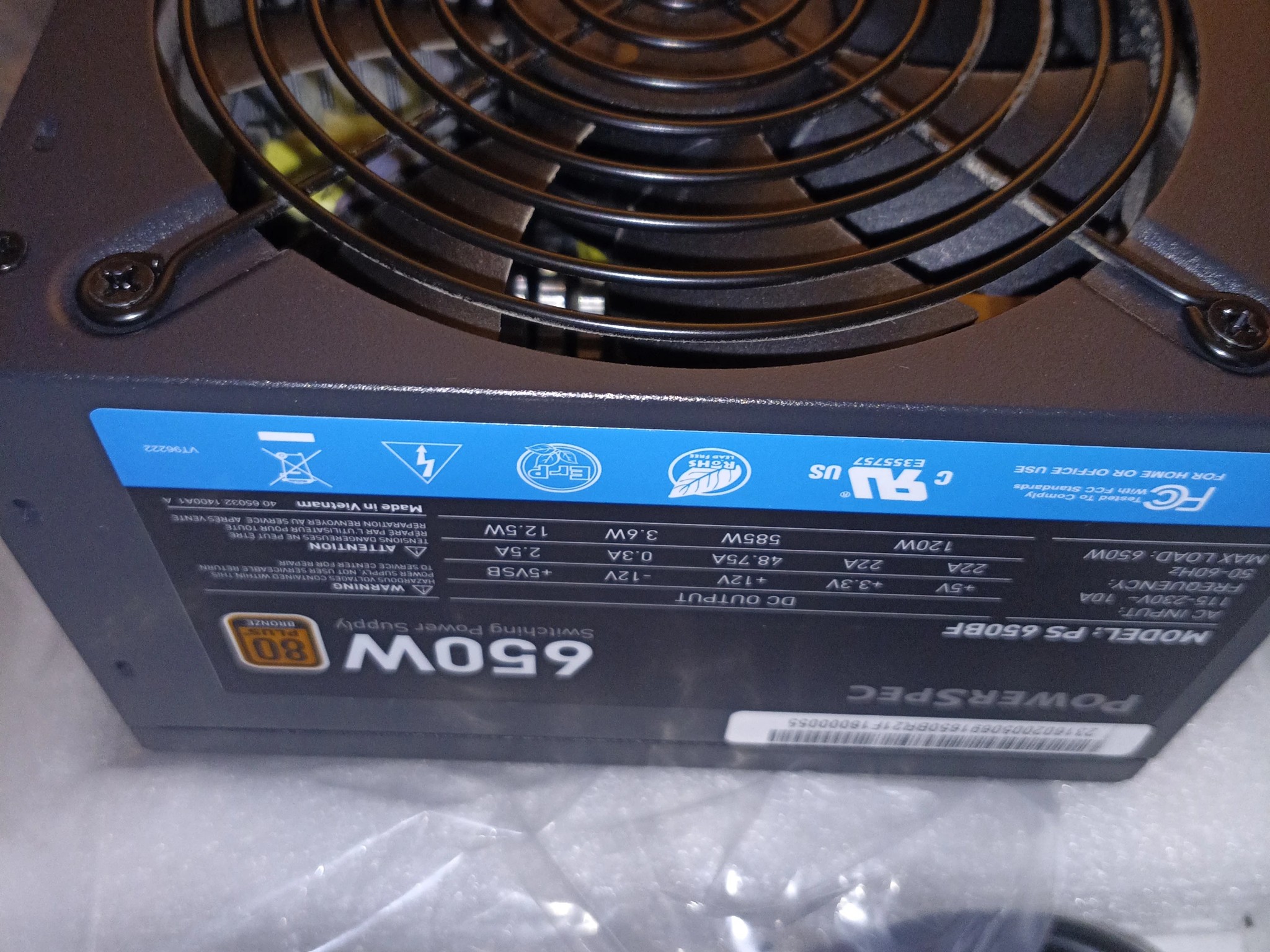 PowerSpec PS 650BF