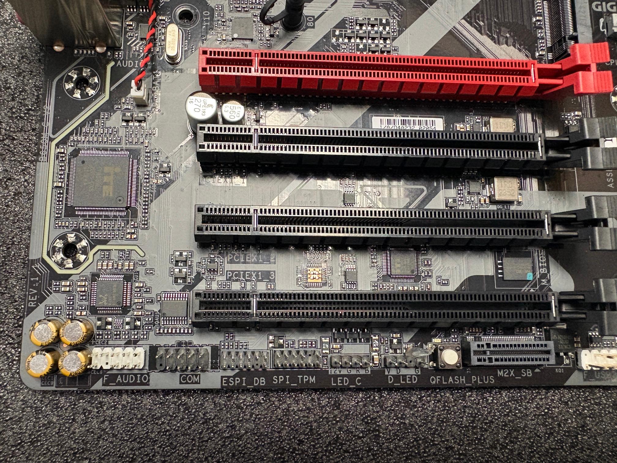 GIGABYTE B650M C V2 AM5 LGA 1718 AMD B650 M-ATX Motherboard-USED