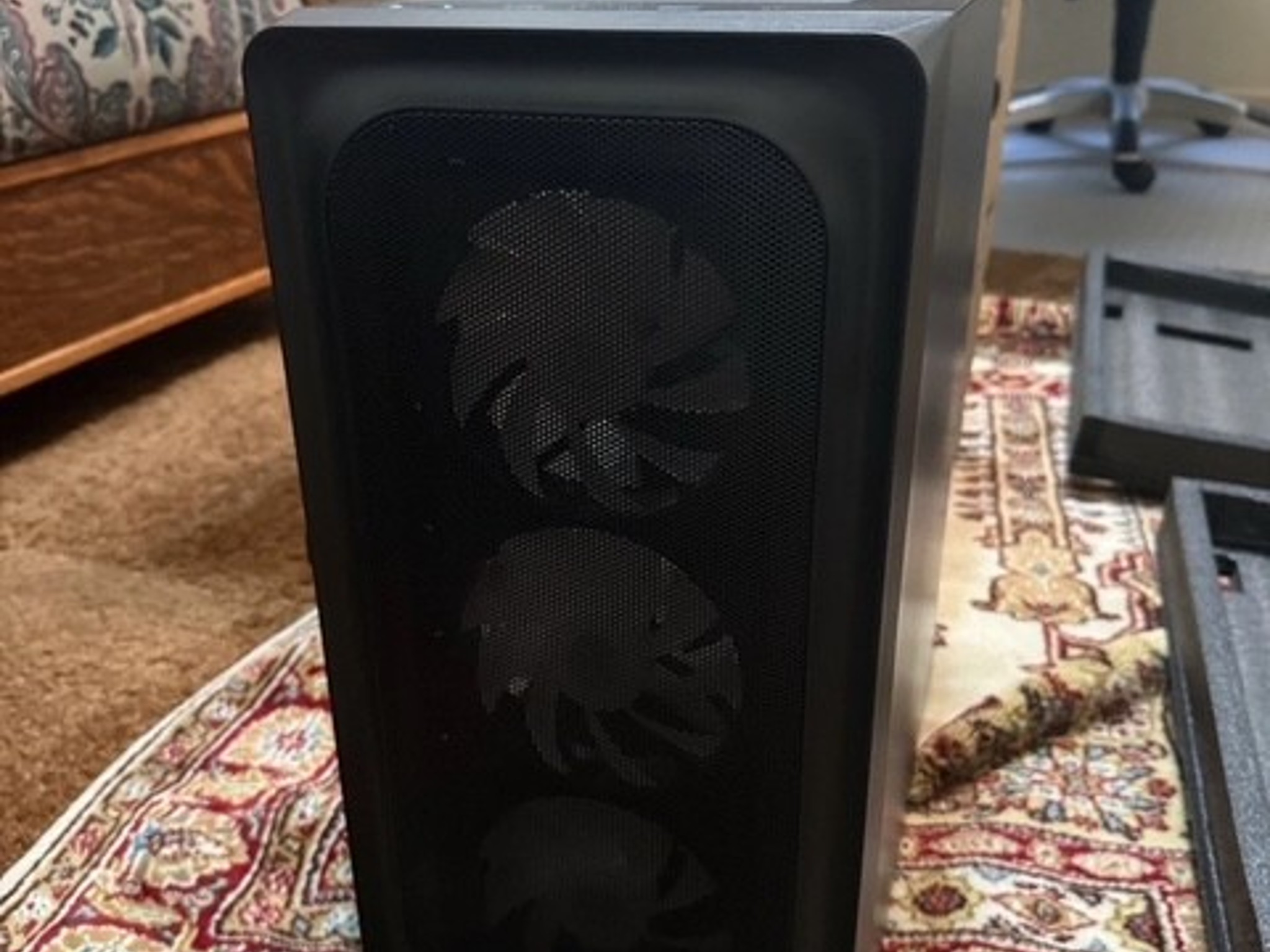 Darkrock ec2 ATX Mid Tower Case Black Tempered Glass