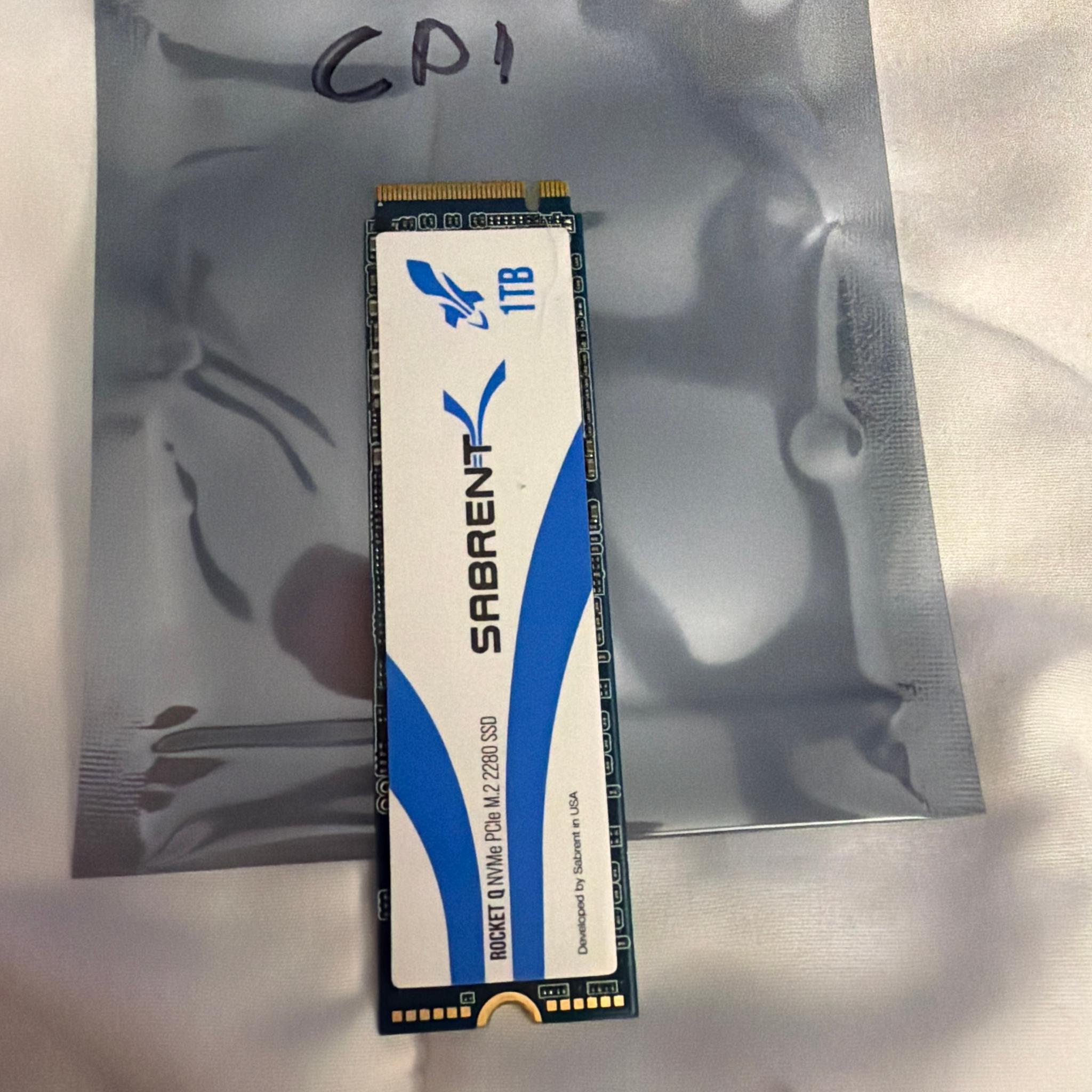 Sabrent Rocket Q 1TB SSD FAST