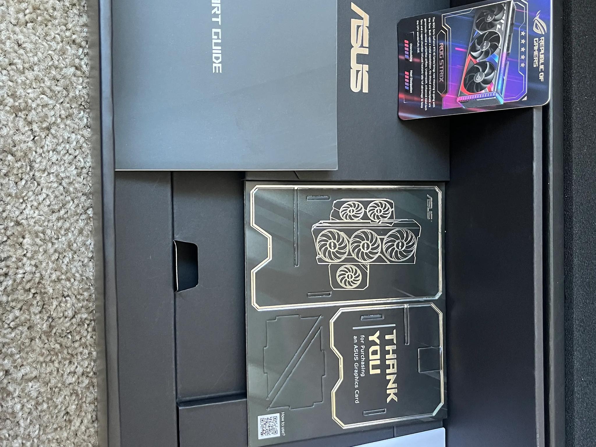 ASUS ROG Strix 4080 OC Gaming GPU – Like New - Ready to ship