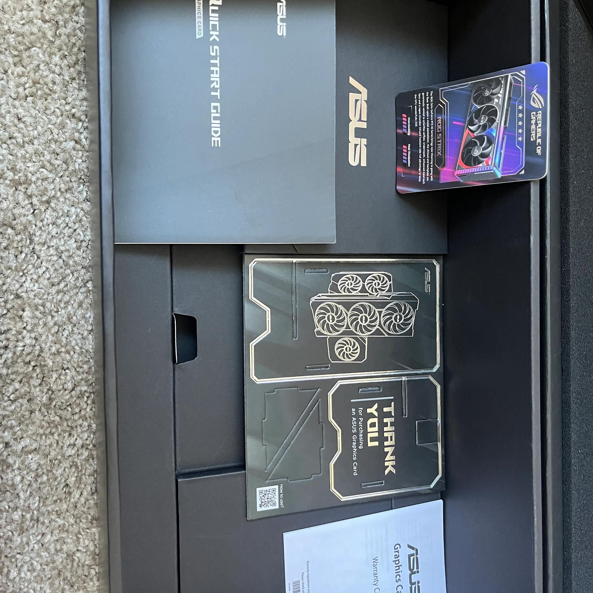 ASUS ROG Strix 4080 OC Gaming GPU – Like New - Ready to ship