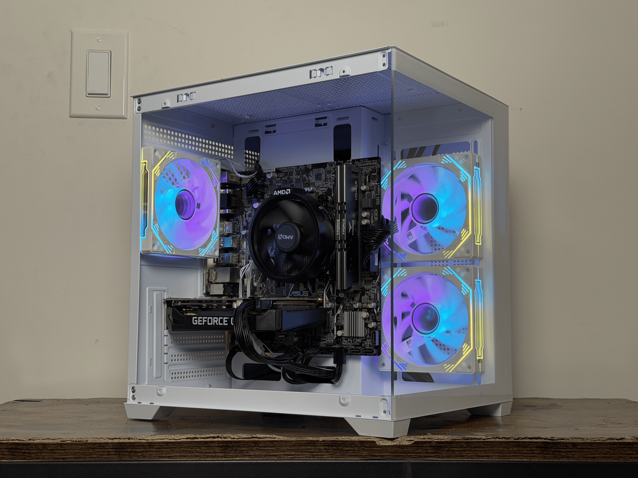 ⚪️  1080P BUDGET GAMING PC⚪️ Ryzen 5 5500 | GTX 1660 Super | 16GB RAM | 500gb SSD