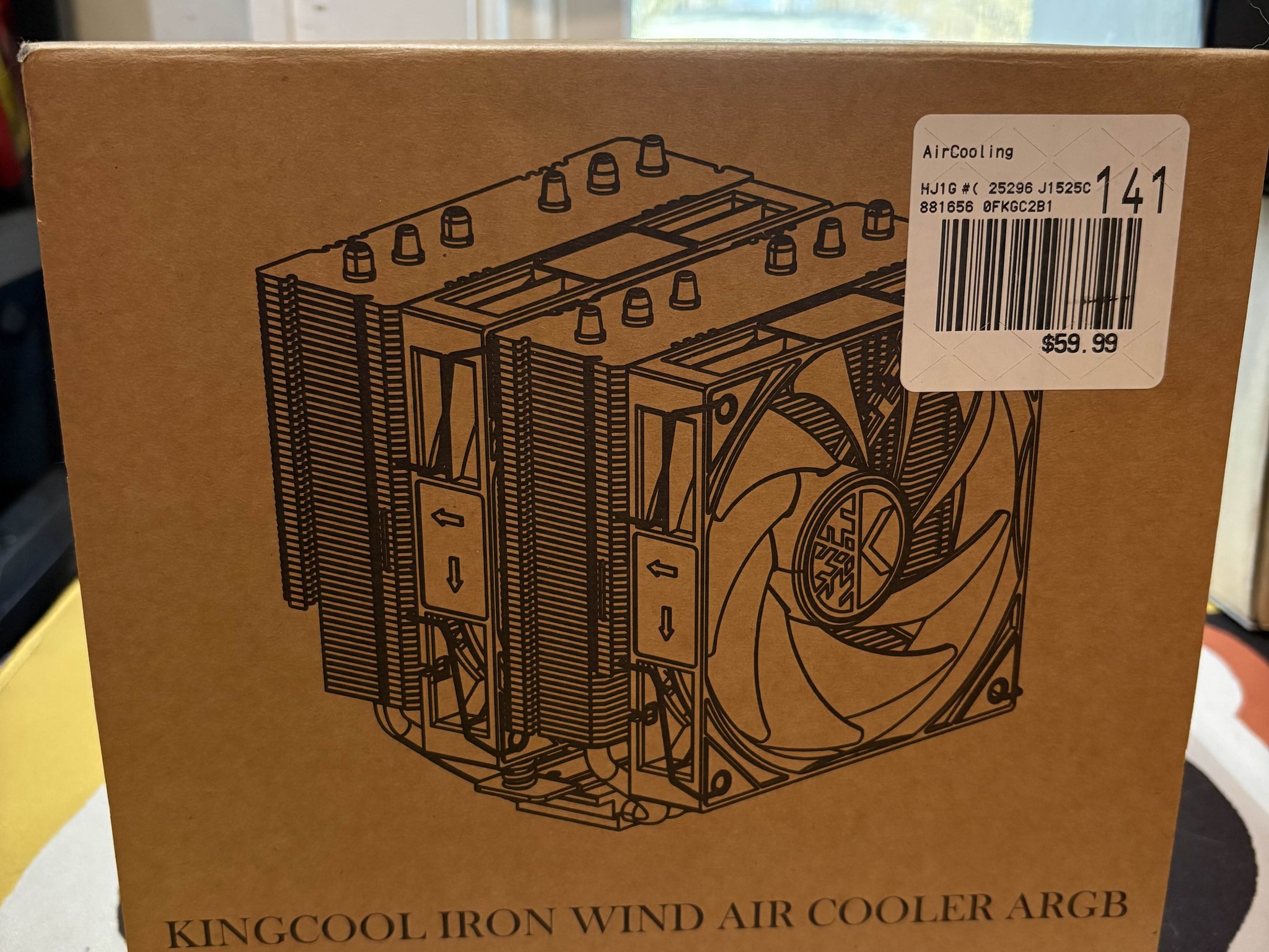 Kingcool Iron Wind Air Cooler ARGB