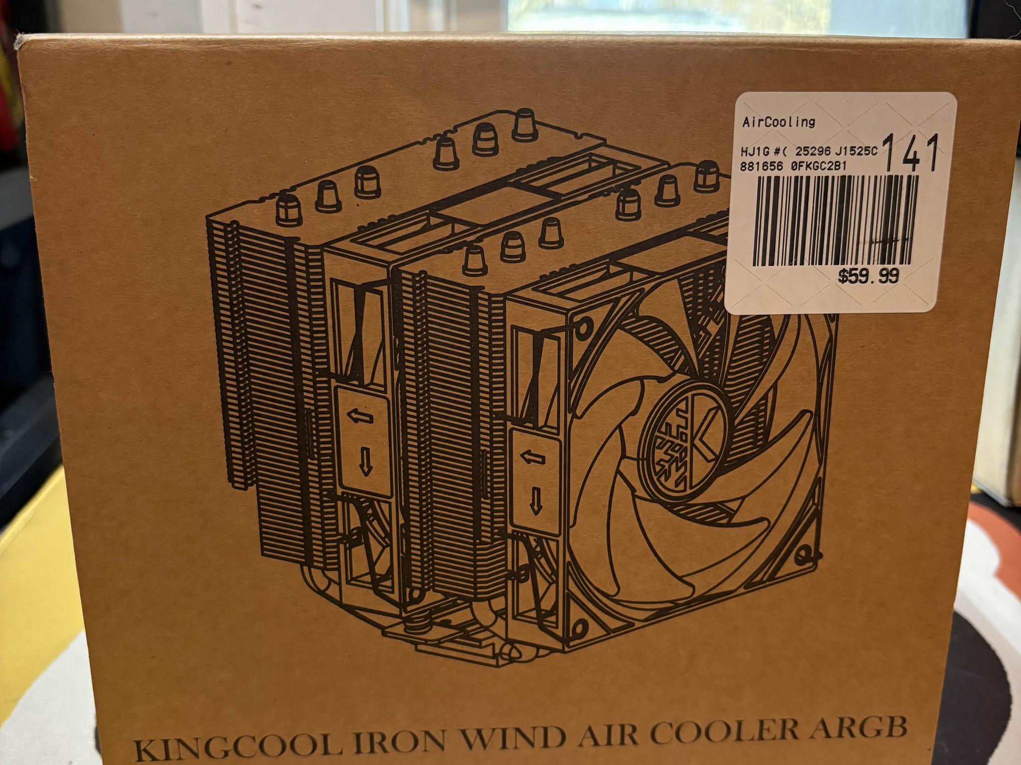 Kingcool Iron Wind Air Cooler ARGB