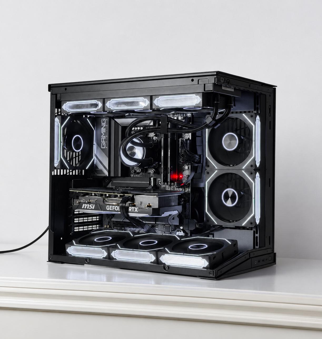 🐼👑King Panda V2|RTX 4070ti Ryzen 7 9700x 32gb ddr5 1tb👑🐼