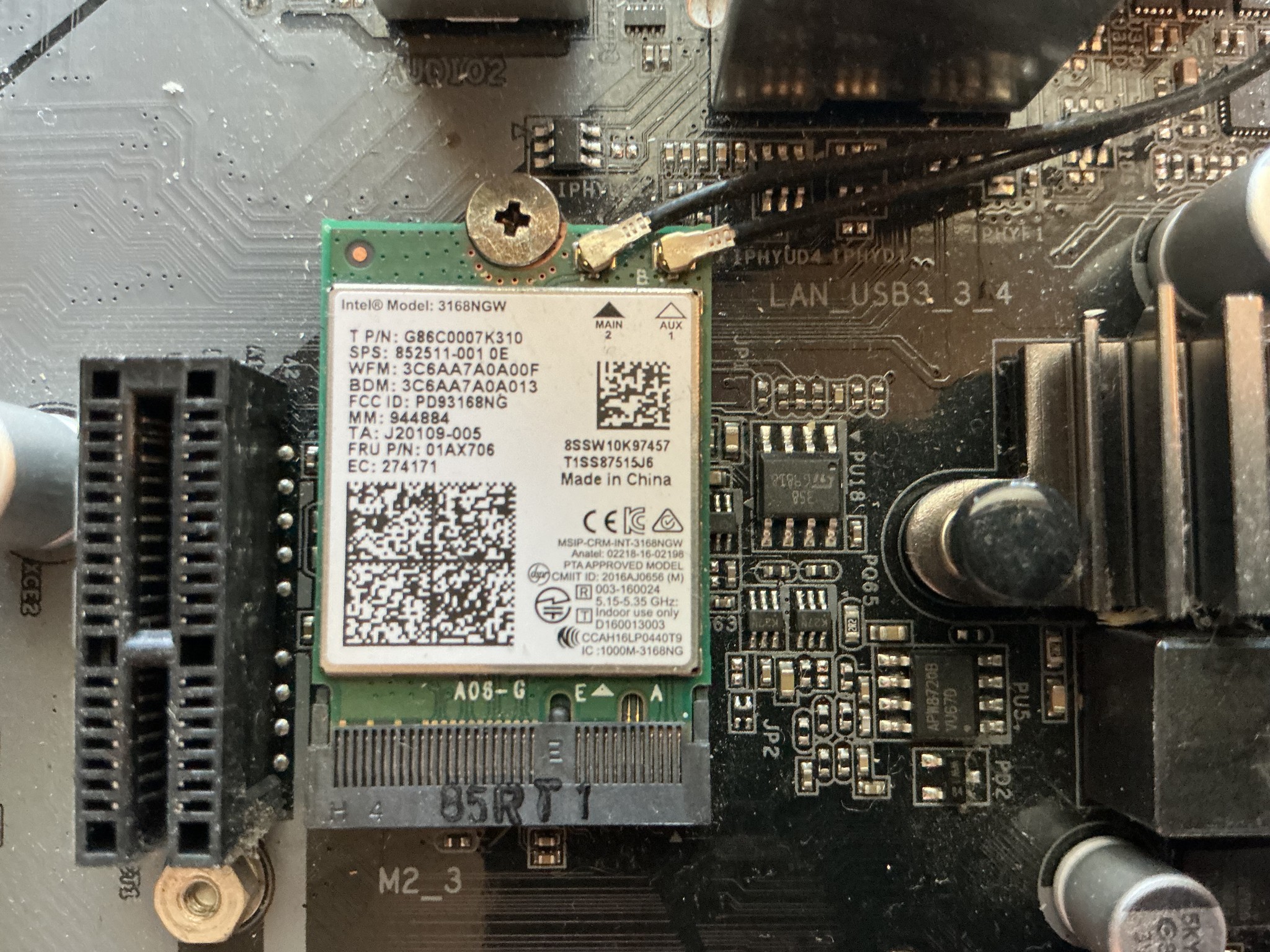 Asrock z370 Motherboard/Pentium Gold 5400/8gb RAM/cooler/Bluetooth & WiFi