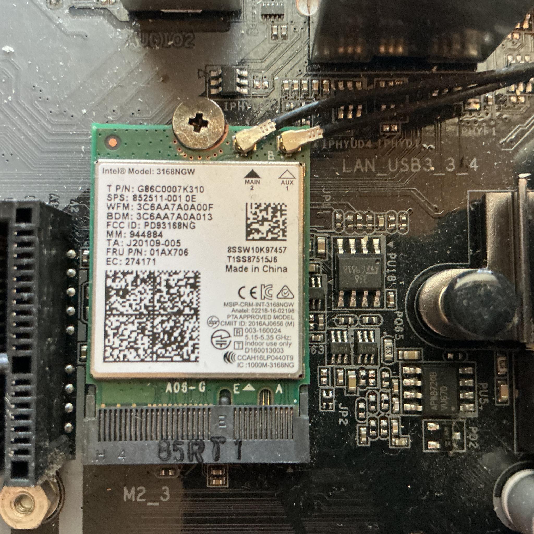 Asrock z370 Motherboard/Pentium Gold 5400/8gb RAM/cooler/Bluetooth & WiFi