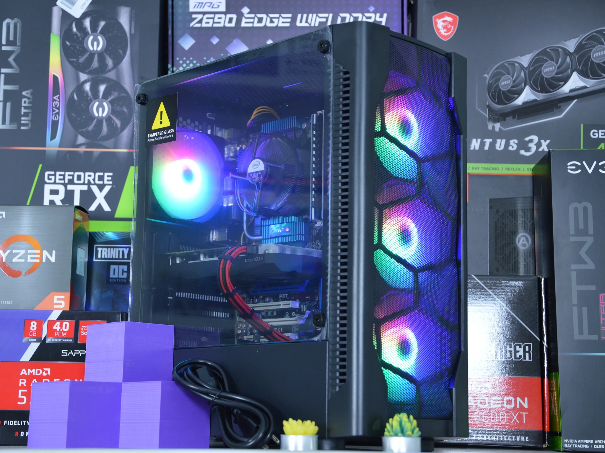 ⚫🌈| GTX 760 | INTEL i7-920 OC | 24GB DDR3 RAM | 250GB SSD + 640GB HDD | Midnight Candy |