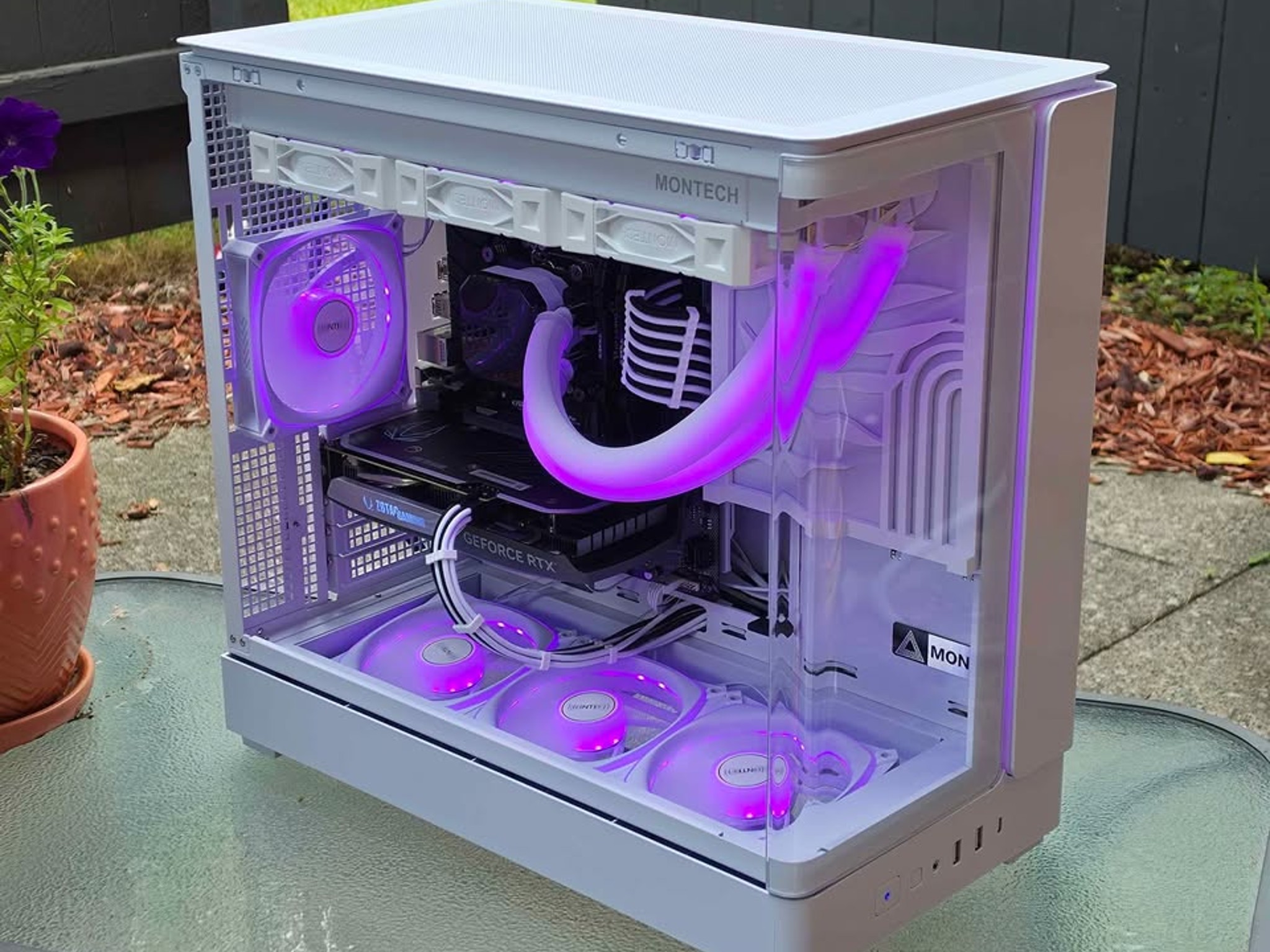🤍Custom White RGB Gaming PC🤍 • Nvidia 4060, Intel i7, 16GB RAM, SSD • Plug n' Play Ready