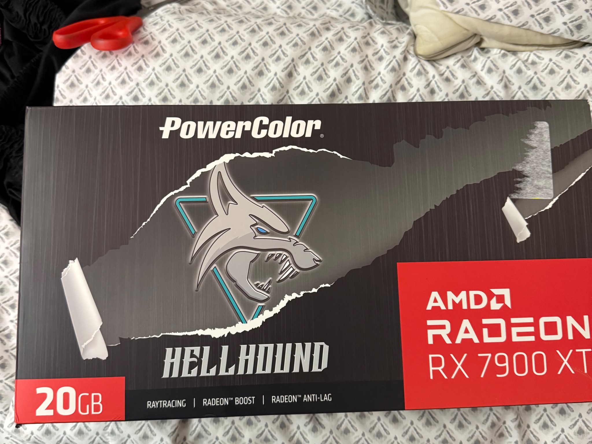 PowerColor AMD Radeon RX 7900 XT Hellhound Overclocked Triple Fan 20GB GDDR6 PCI