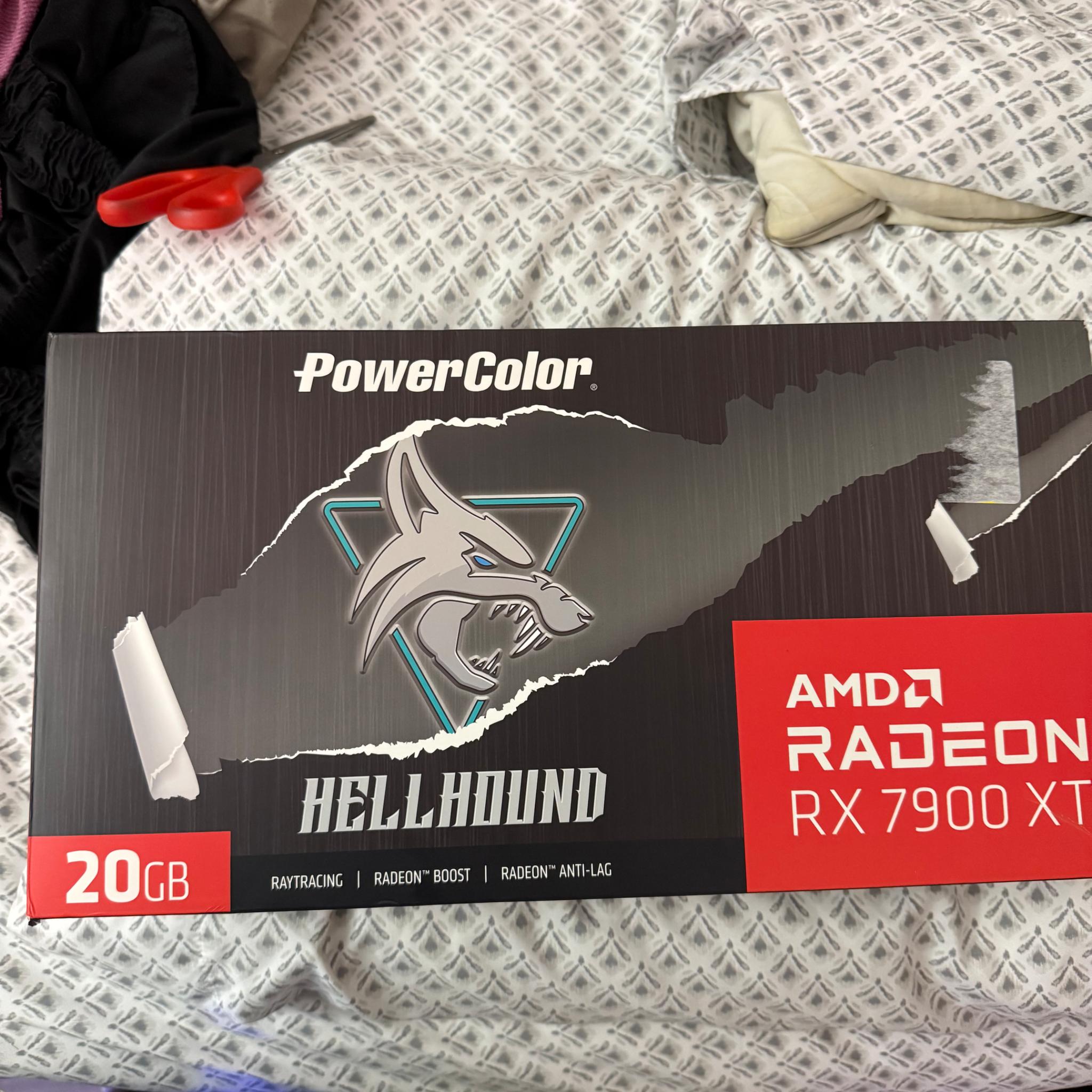 PowerColor AMD Radeon RX 7900 XT Hellhound Overclocked Triple Fan 20GB GDDR6 PCI