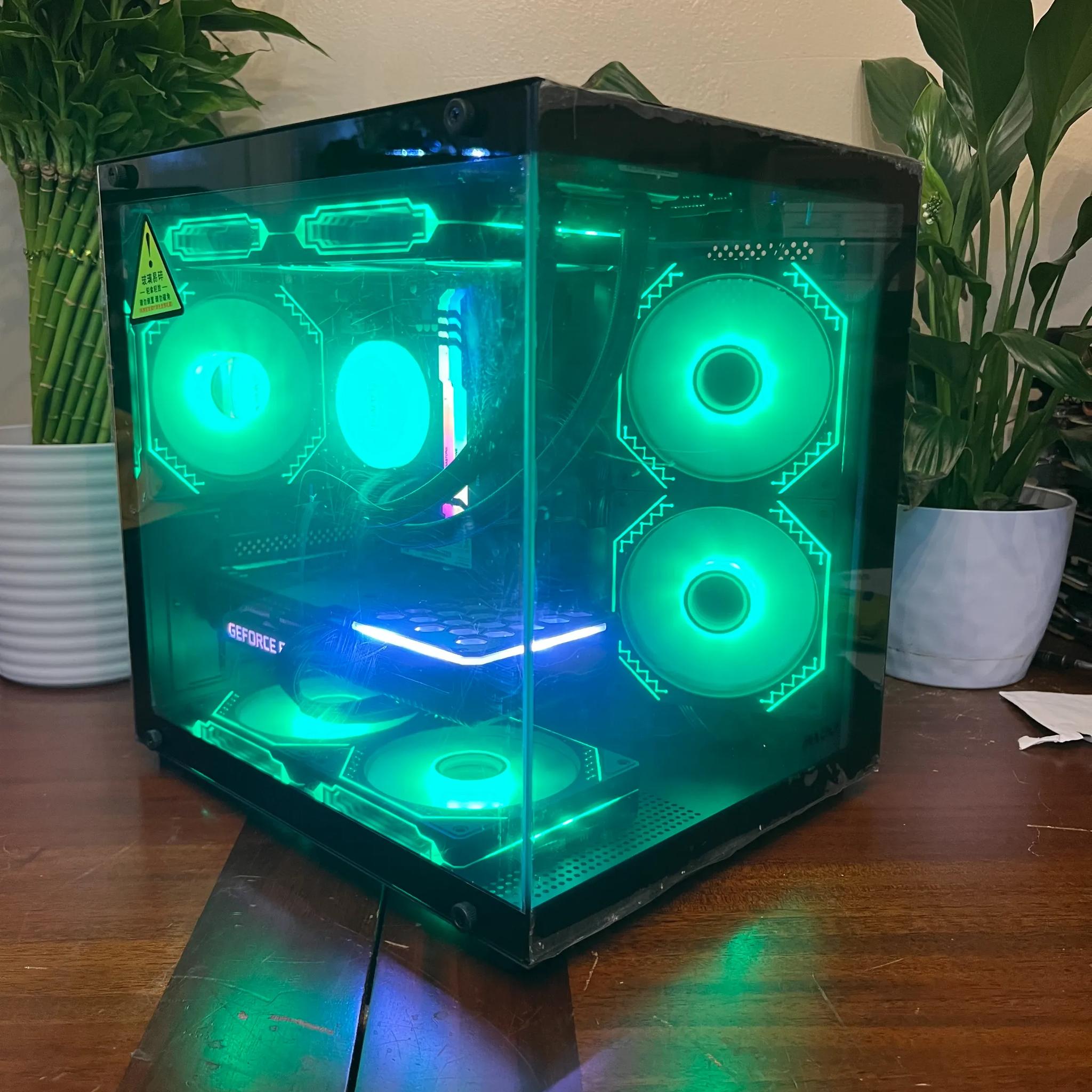 Water Cooled Gaming PC Intel I7, Nvidia RTX 3060 ti 8gb, 2TB Storage, 32GB RAM, WINDOWS 11 Pro