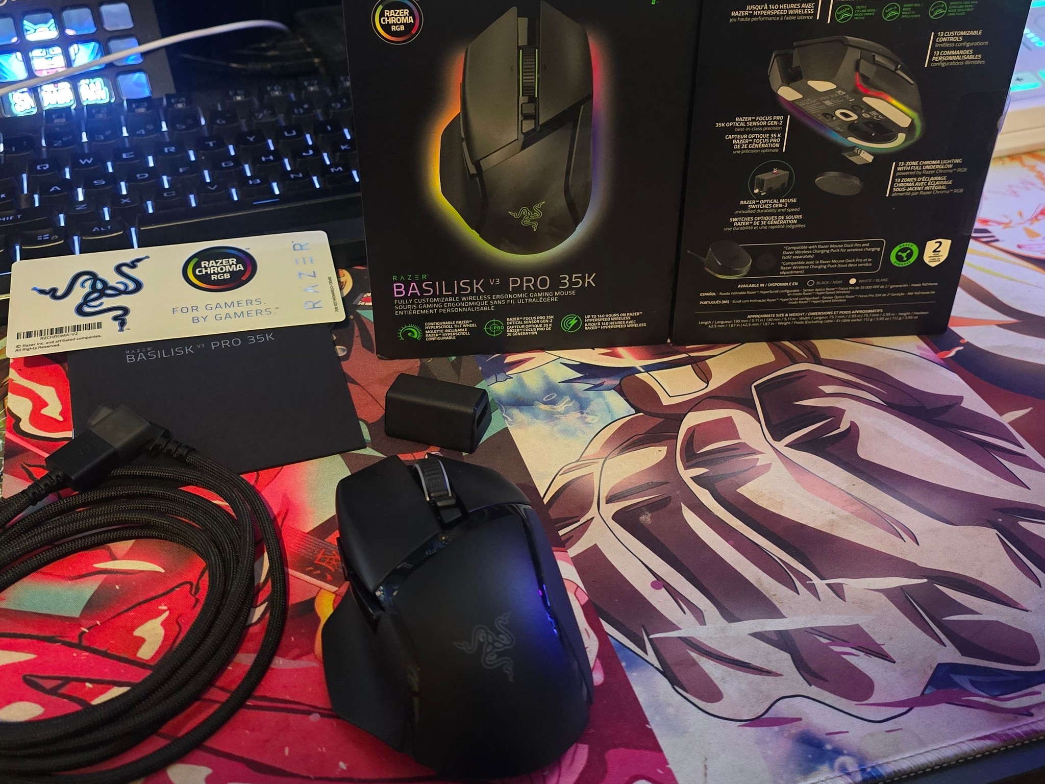 Razer Basilisk V3 Pro 35K gaming mouse