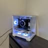 Custom White RGB Gaming PC | RTX 3060 Ti Vision OC | Ryzen 5 5500 | 16GB DDR4 | WiFi