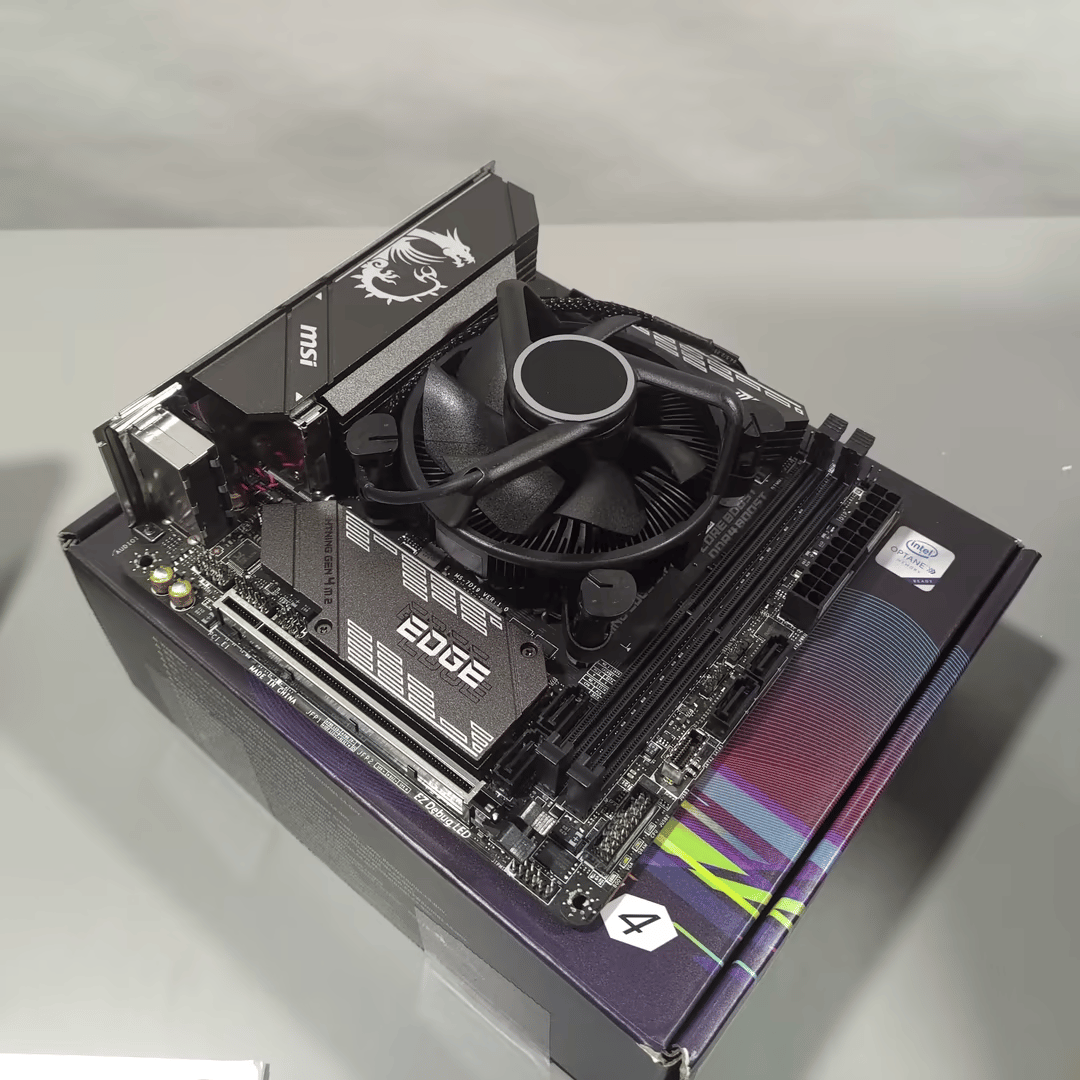 ITX combo (Intel core i3 10100, Msi b560i gaming edge wifi itx Mobo, 512gb wd sn530 nvme)