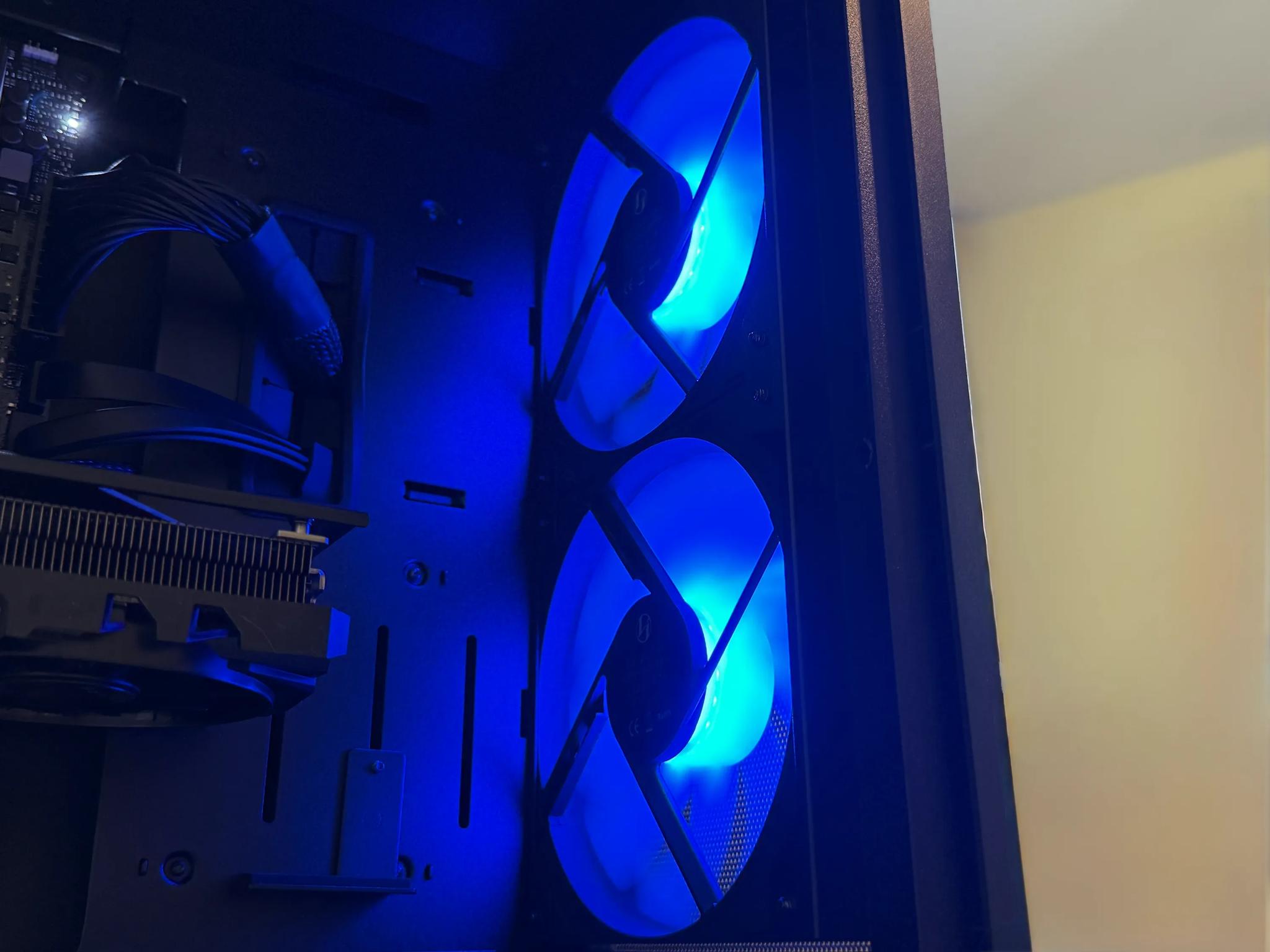 1080p & 1440p Gaming PC - The Blue Sentinel | 4060 TI | 7800X3D | 32GB RAM | 2TB NVME | 850W Gold