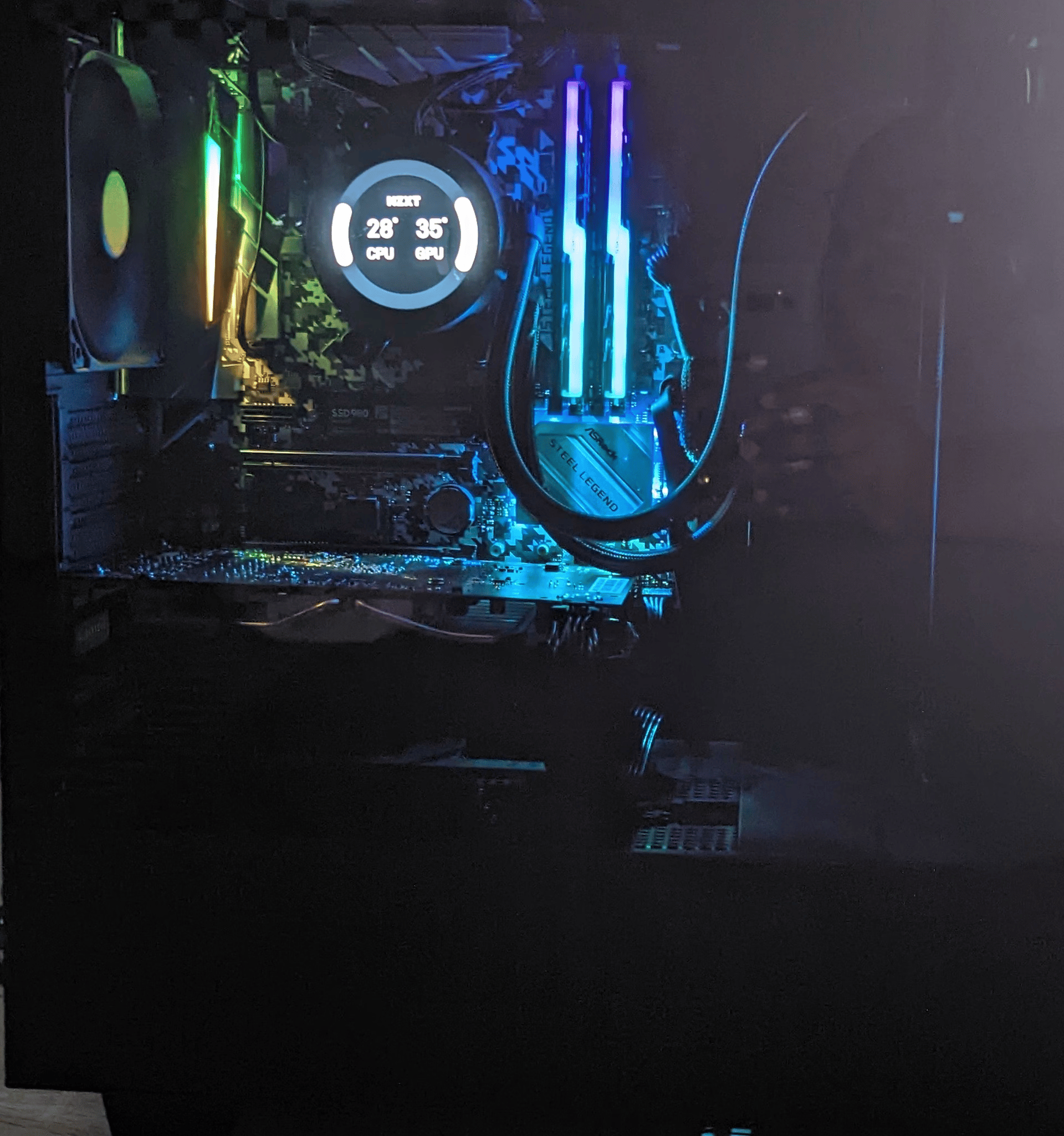 AMD Ryzen 3  NZXT AIO Liquid Cooler