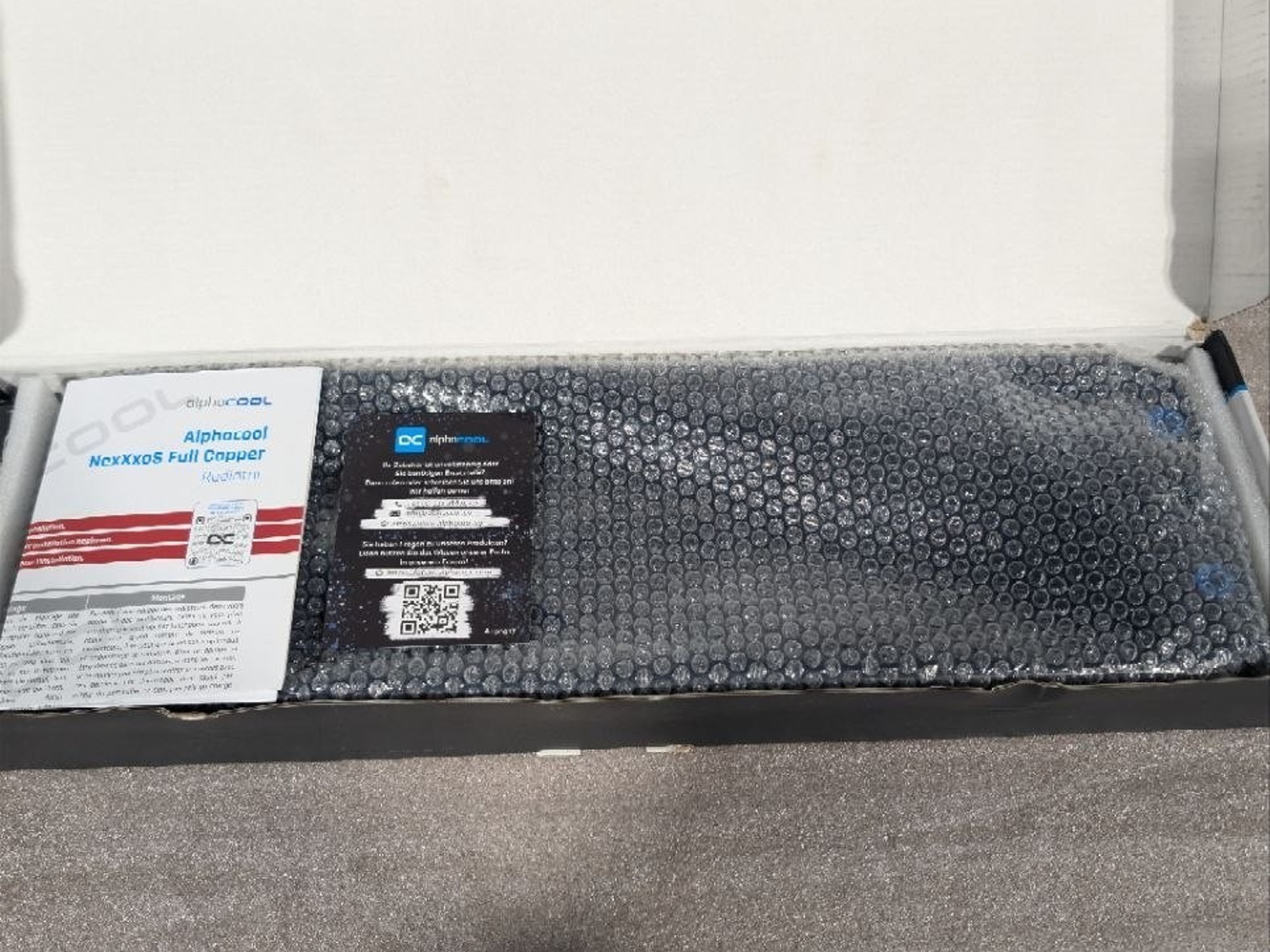 Alphacool NexXxoS XT45 Full Copper 420mm Radiator (14170)(2)